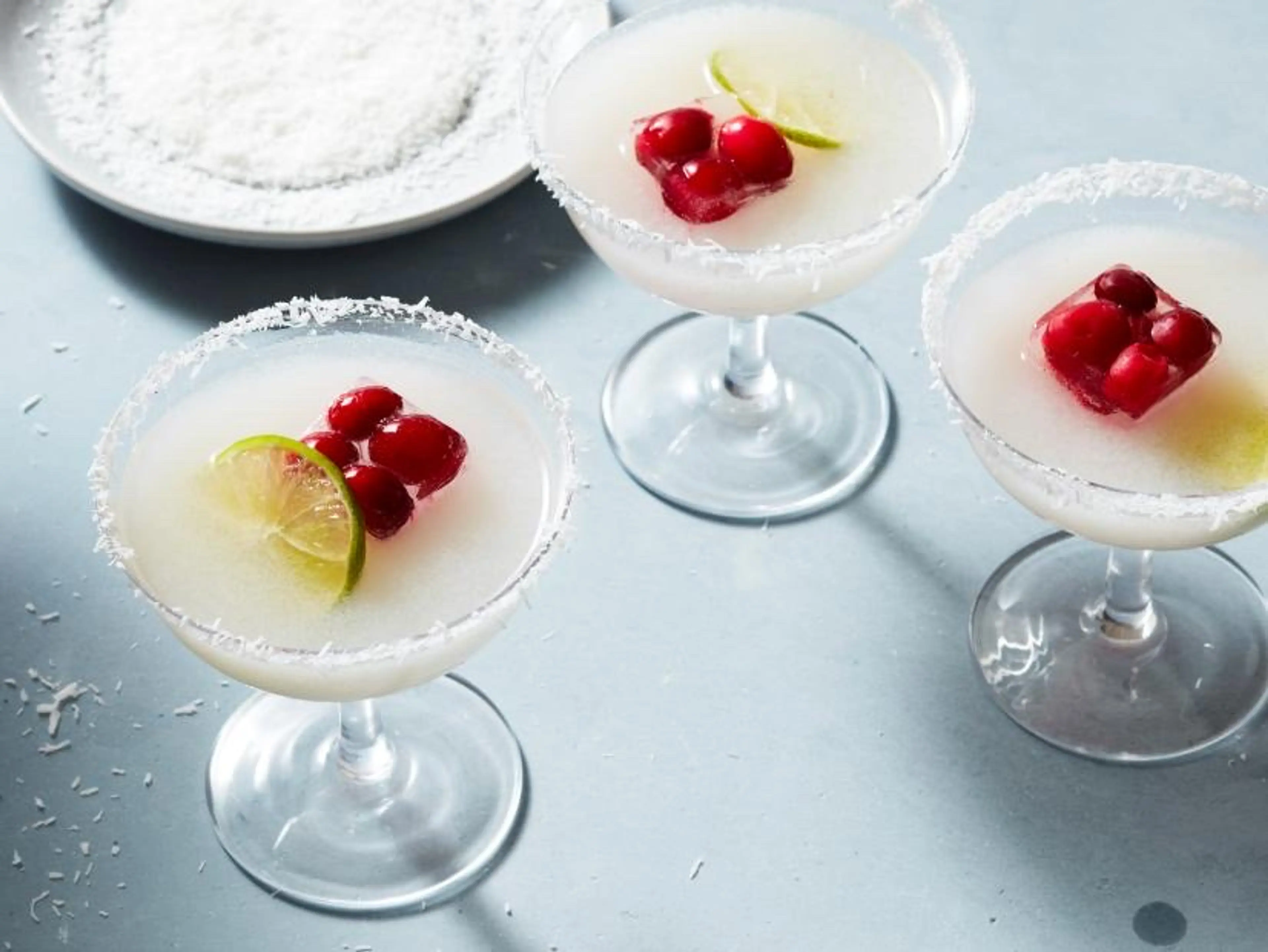 White Christmas Margaritas