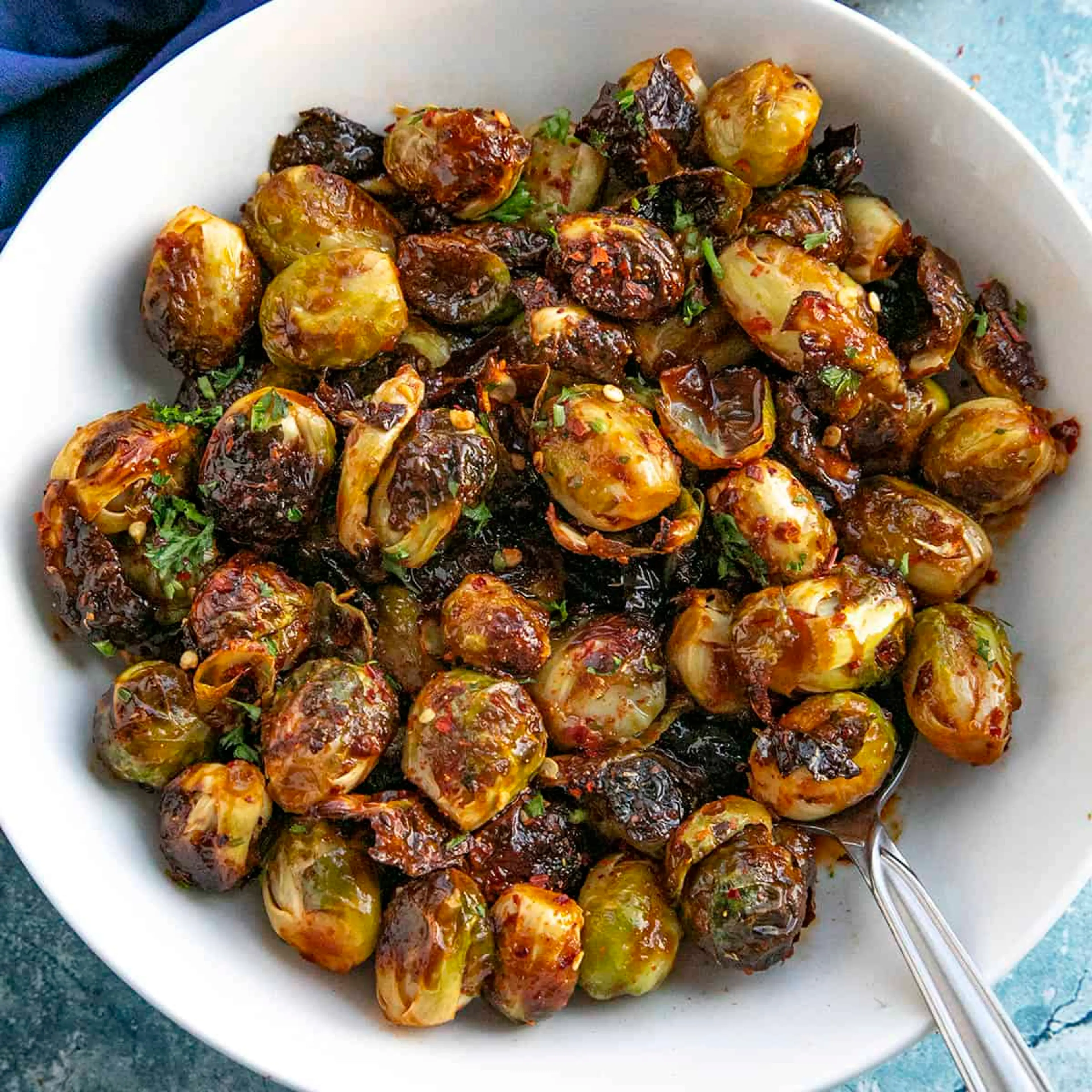 Honey-Sriracha Brussels Sprouts Recipe
