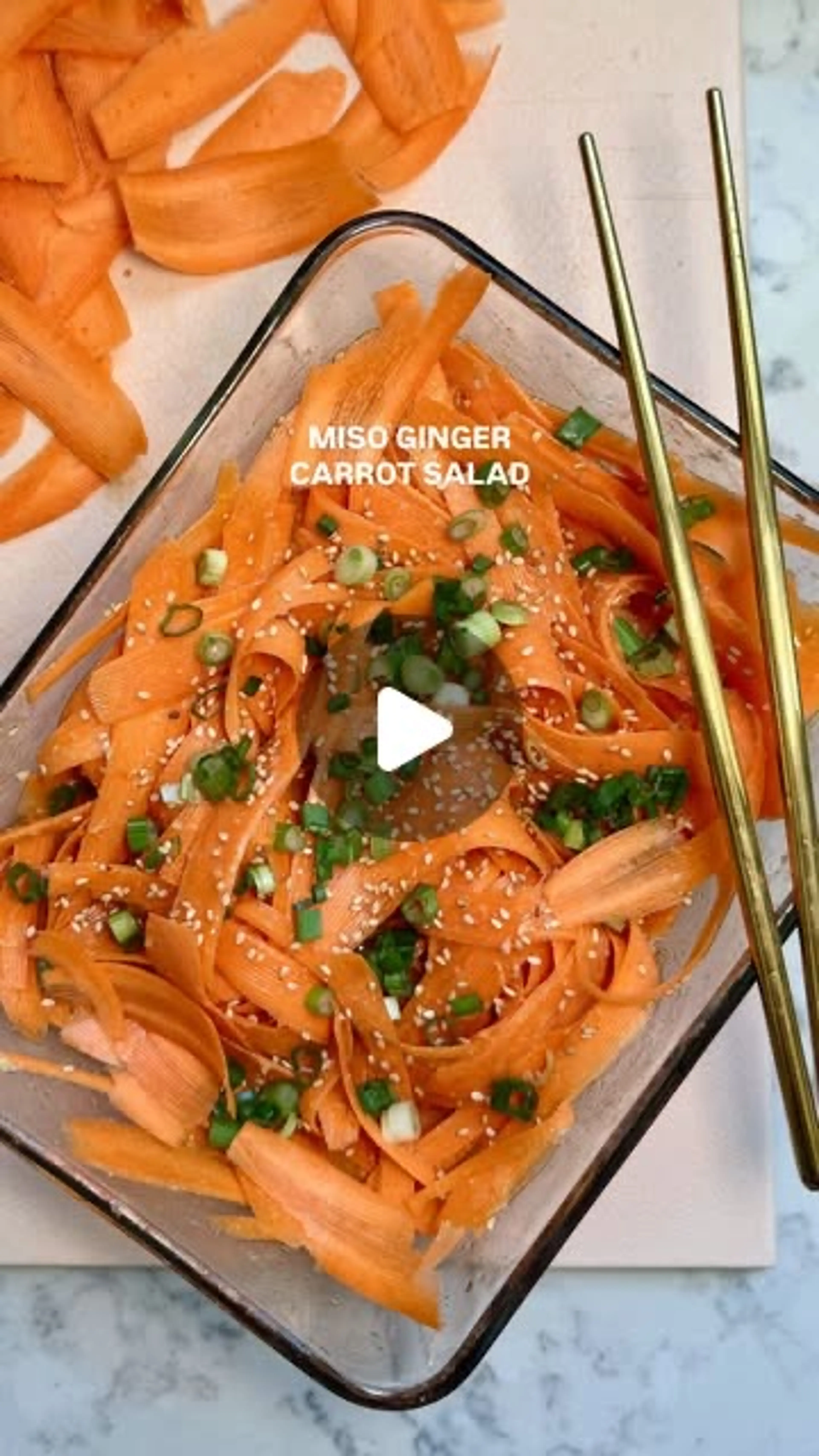 Miso Ginger Carrot Salad