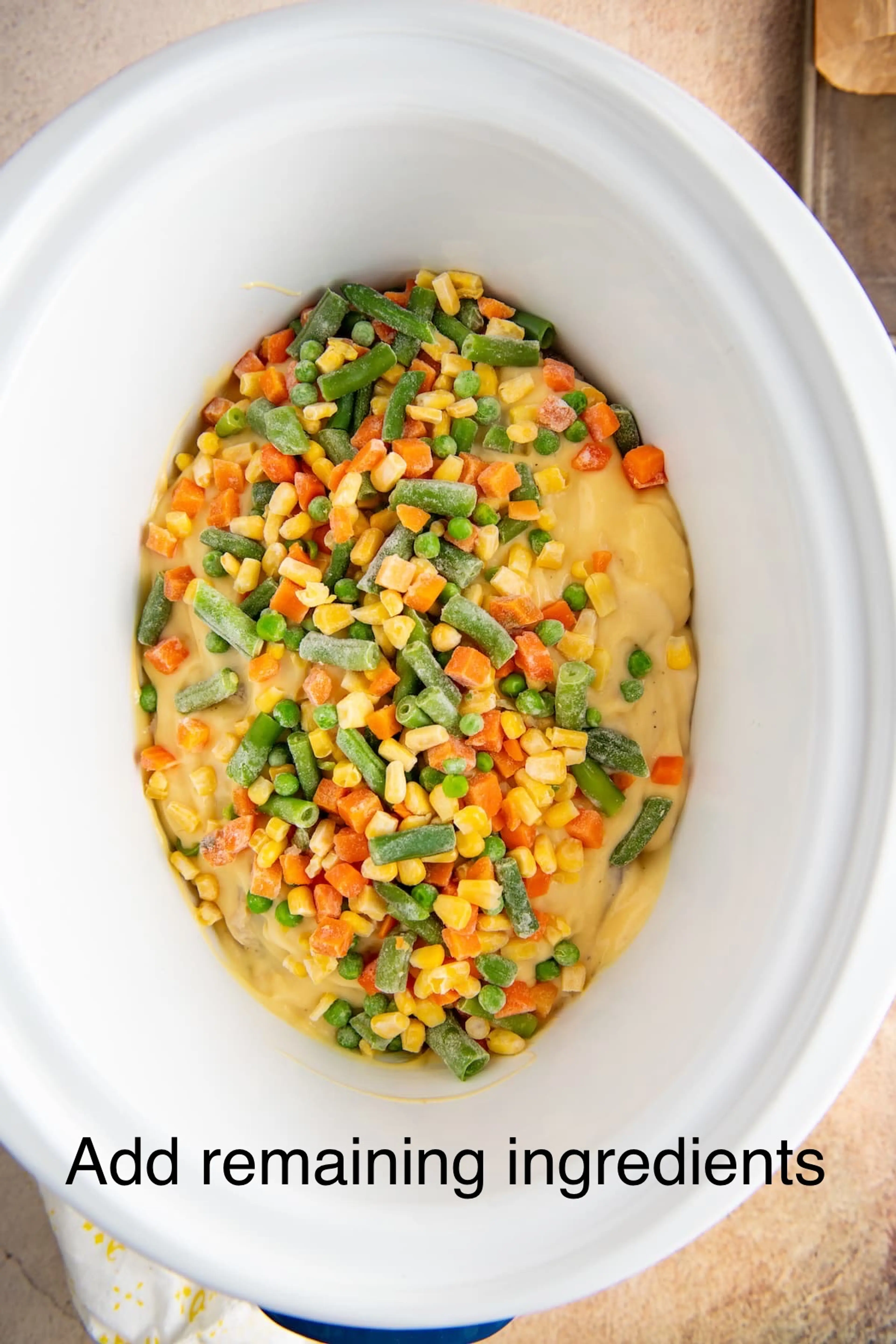 Crock Pot Chicken Pot Pie