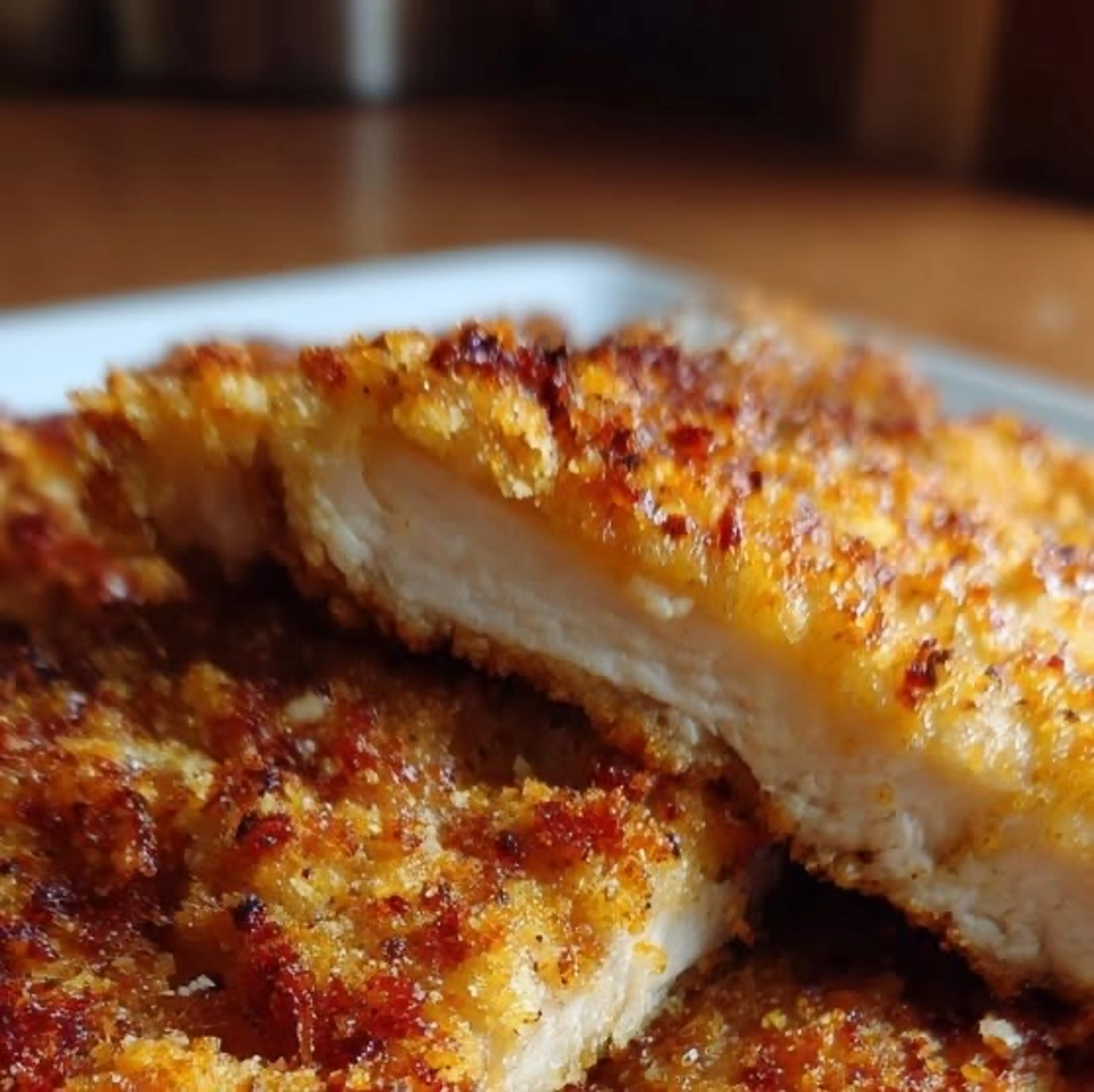 Cottage Cheese Crusted Chicken Cutlets