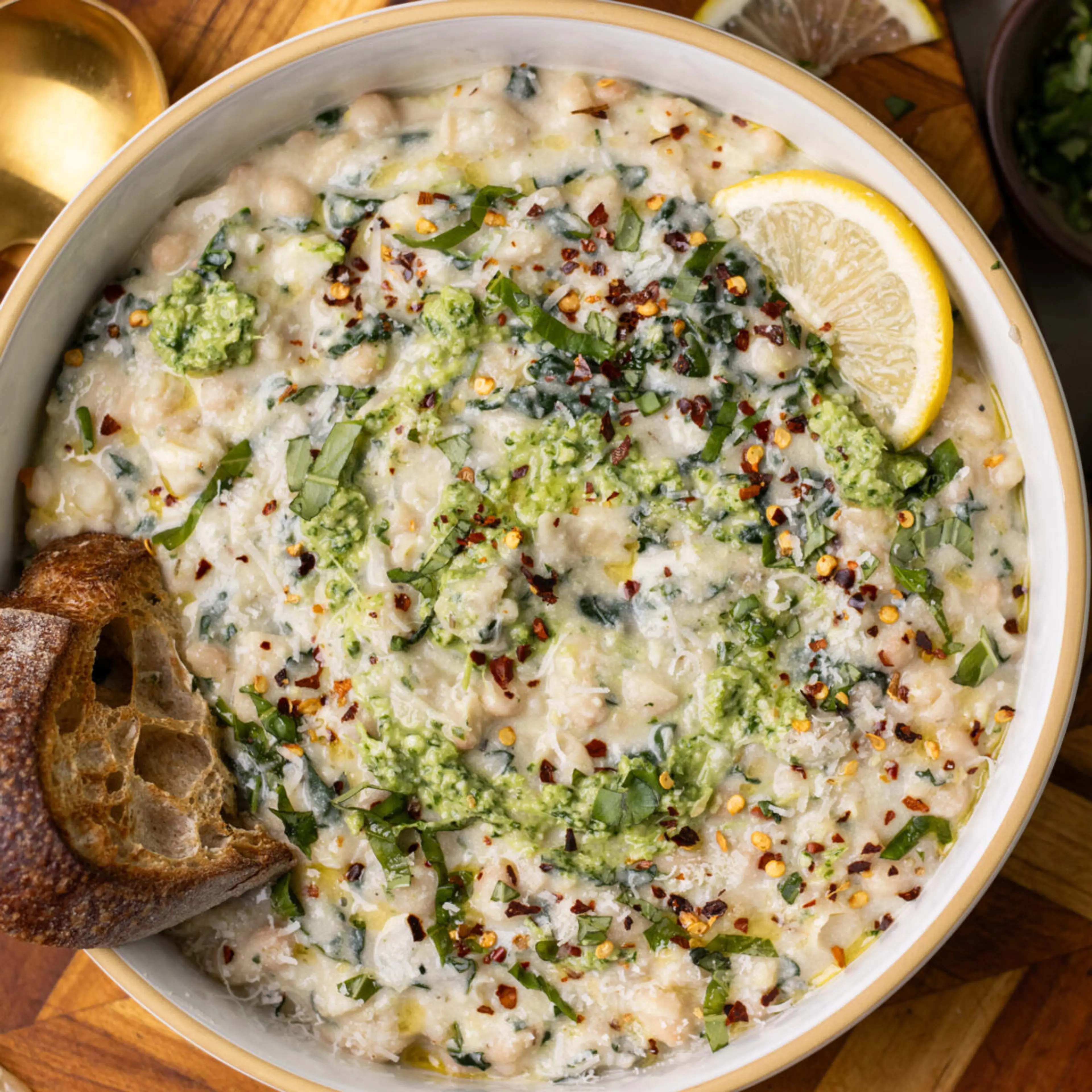 One Pot Alfredo Beans (high protein)