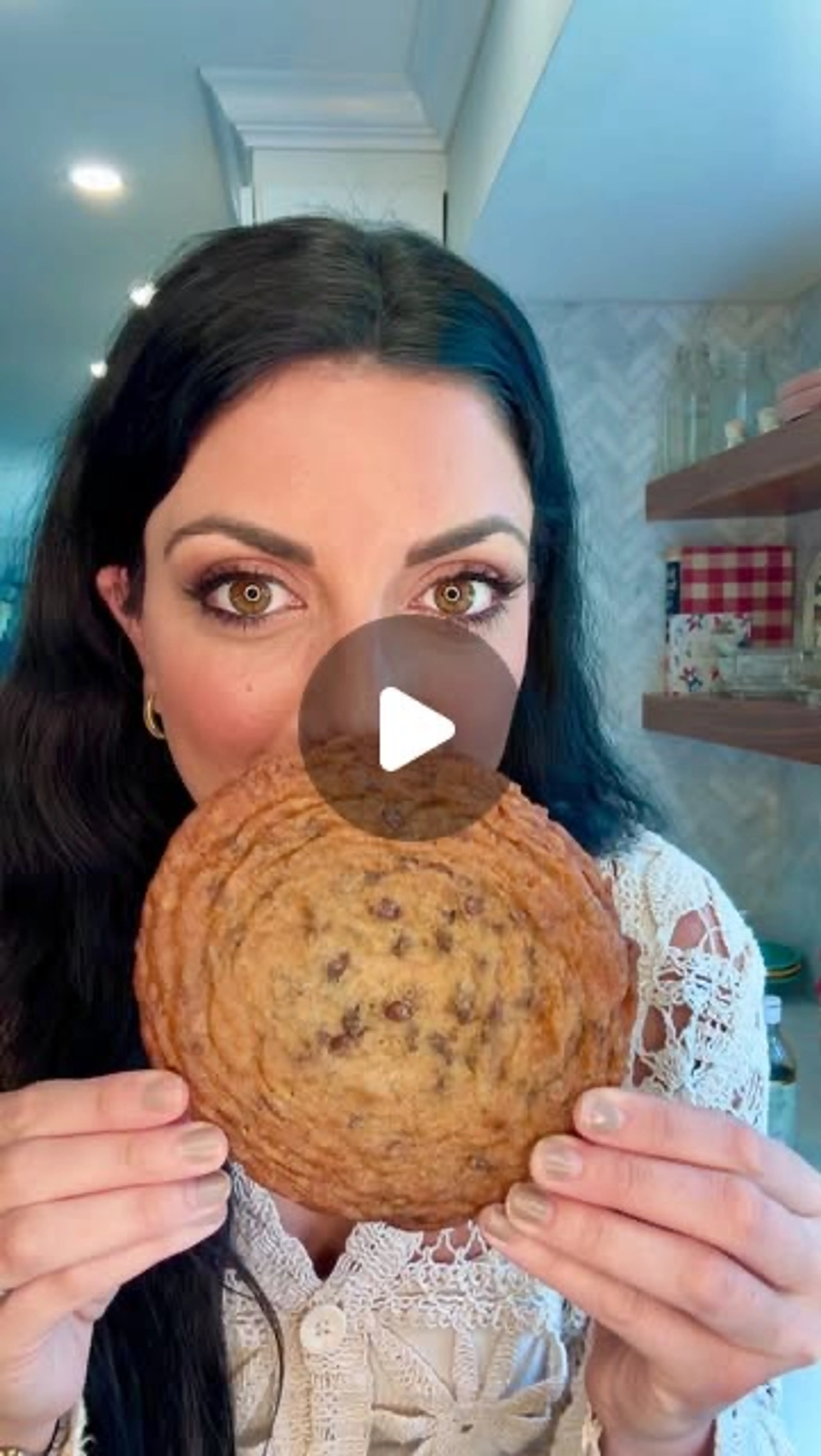 One Thin & Crispy Chocolate Chip Cookie