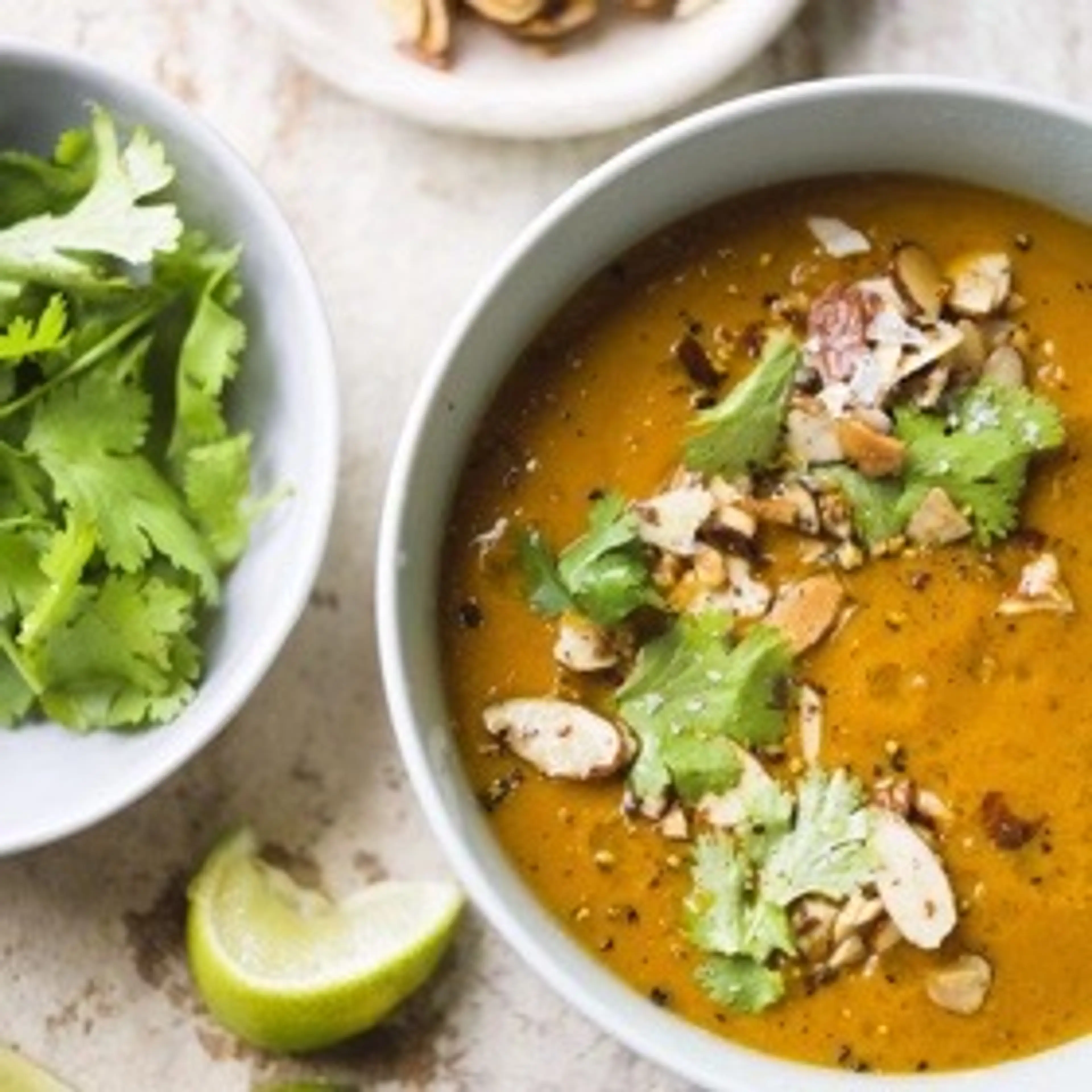Caramelized Carrot Soup with Fennel Seeds and Cumin
