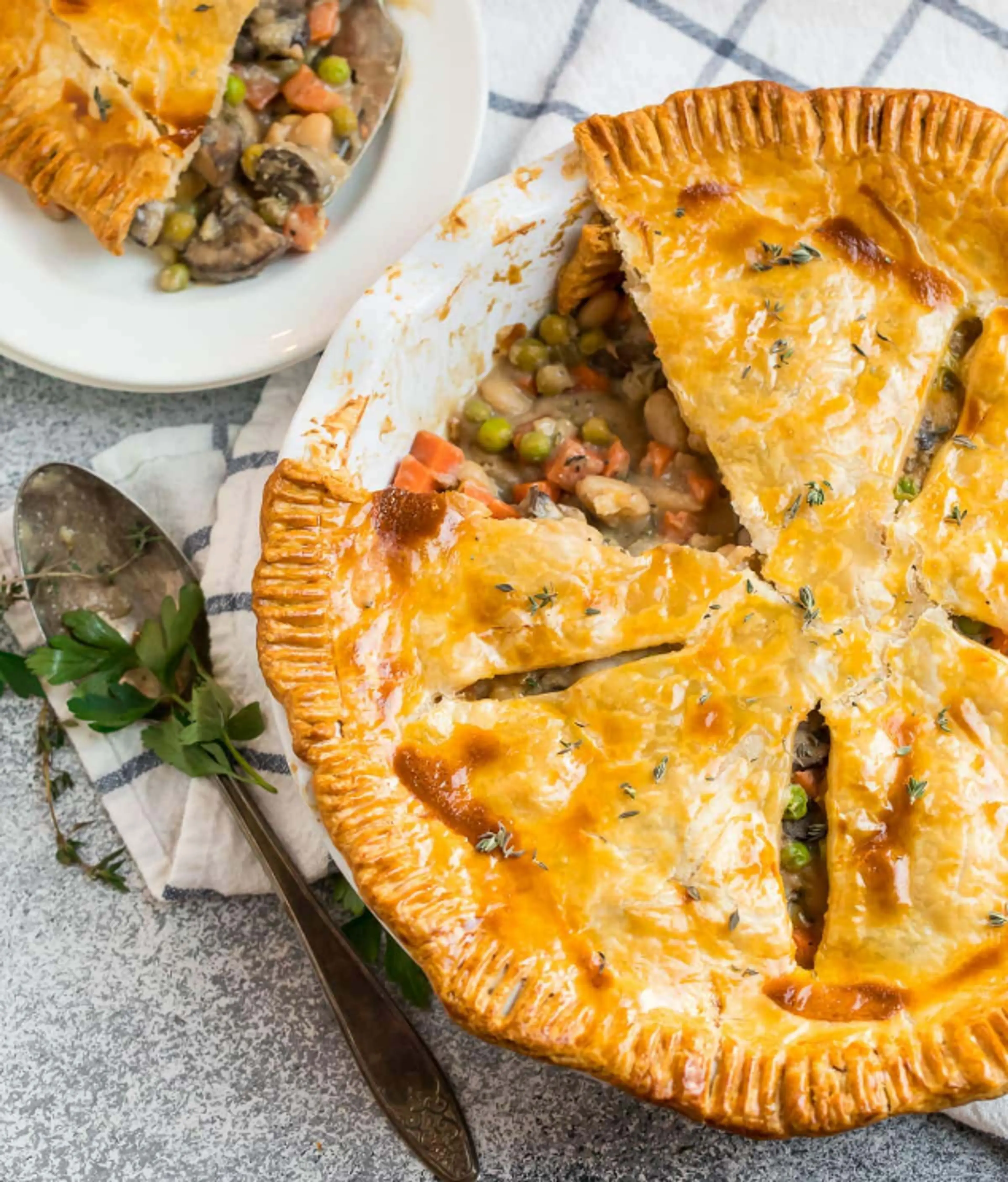 Vegetarian Pot Pie - NEEDS IMPROVEMENT
