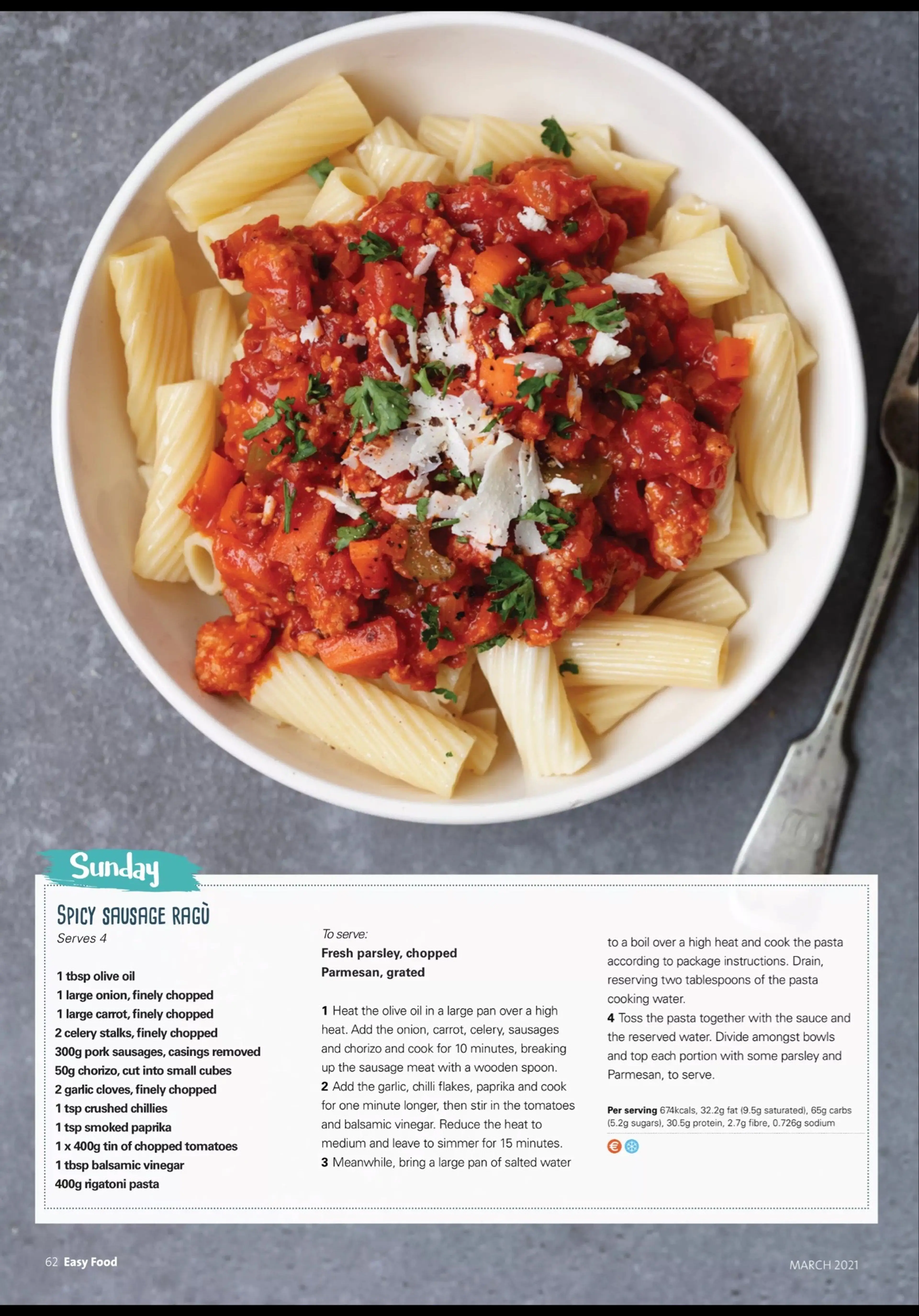SPICY SAUSAGE RRGÚ