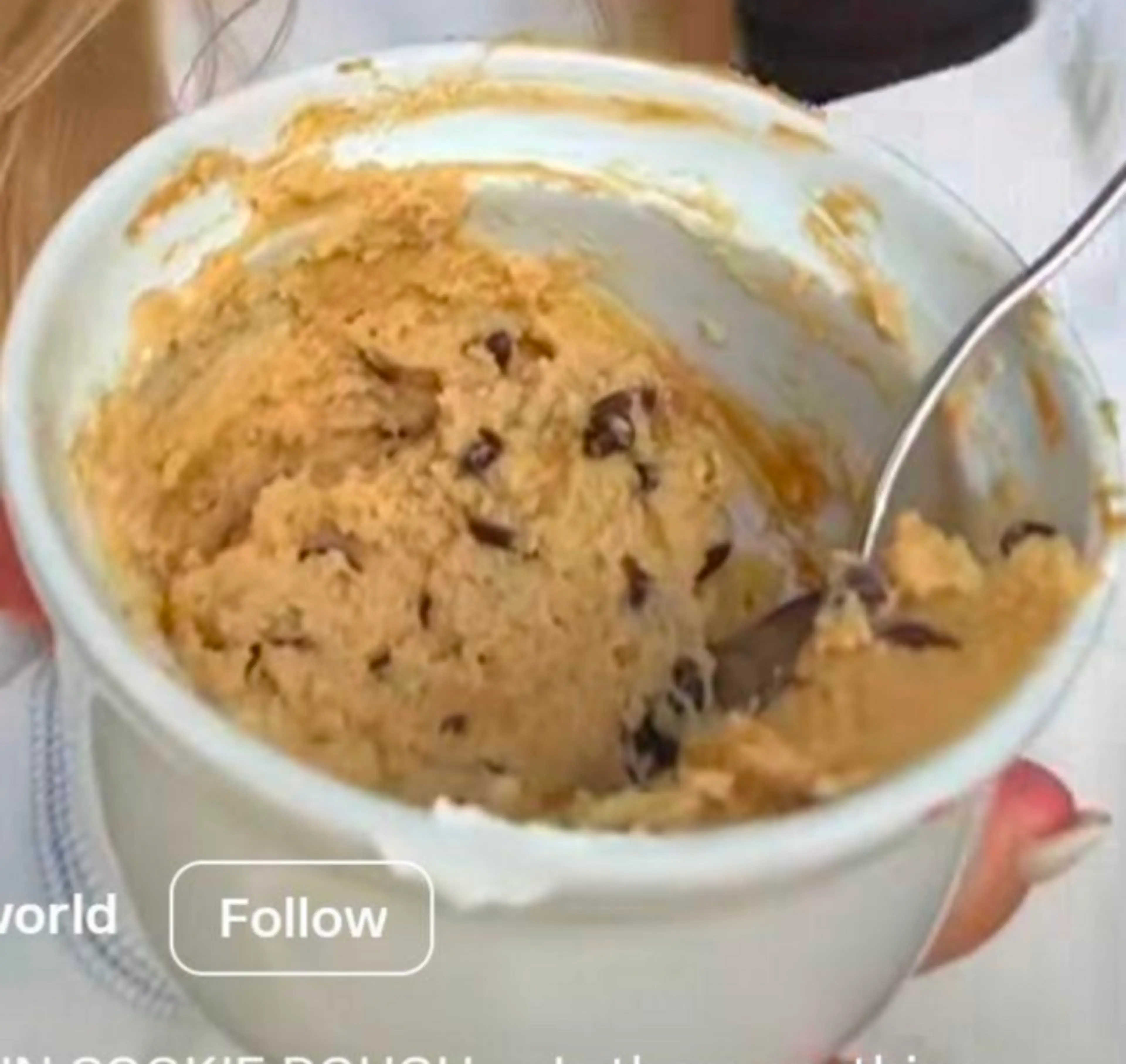 Peanut Butter Chocolate Chip Cookie Dough - high protein