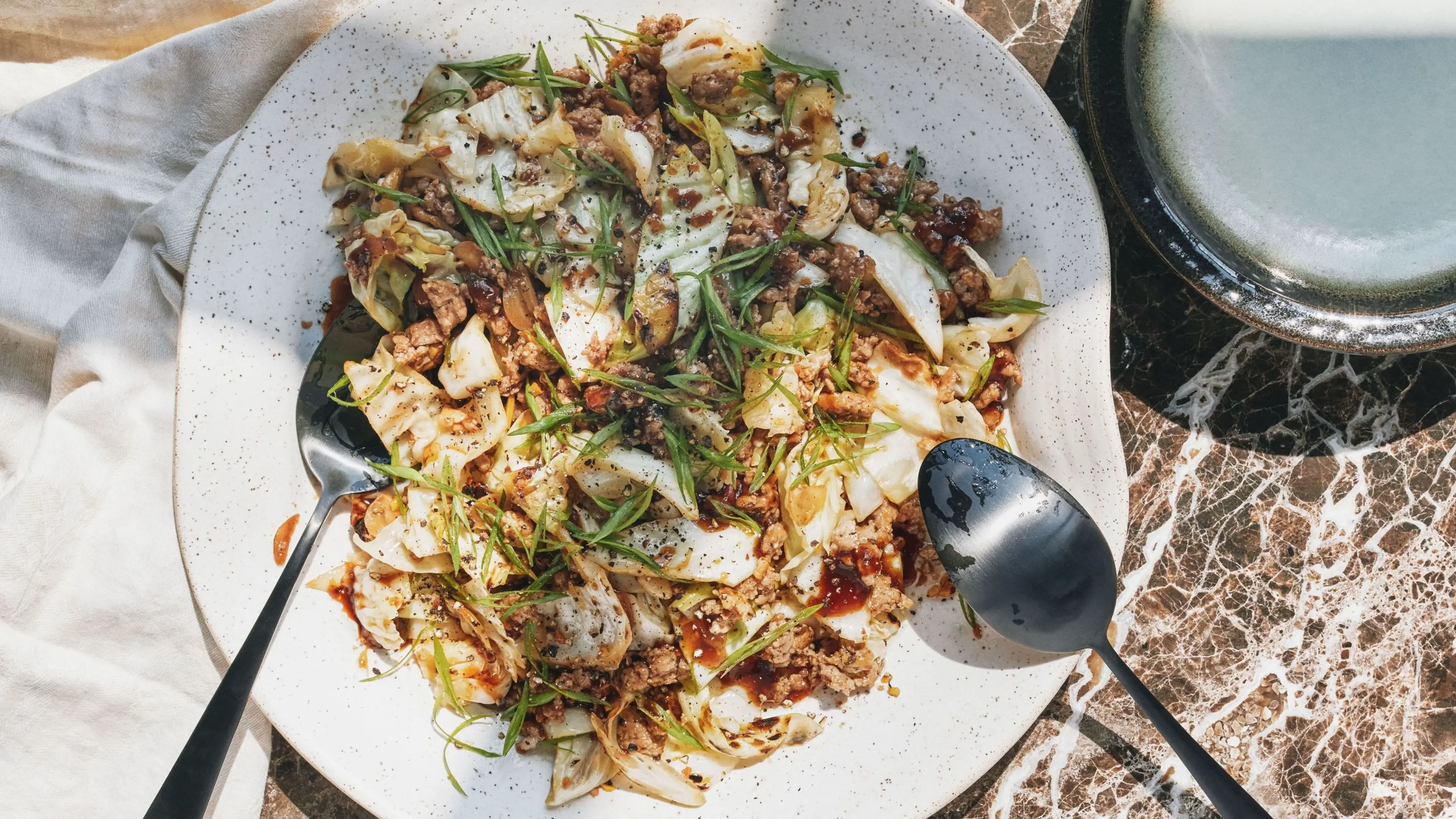 Chicken and Cabbage Stir-Fry