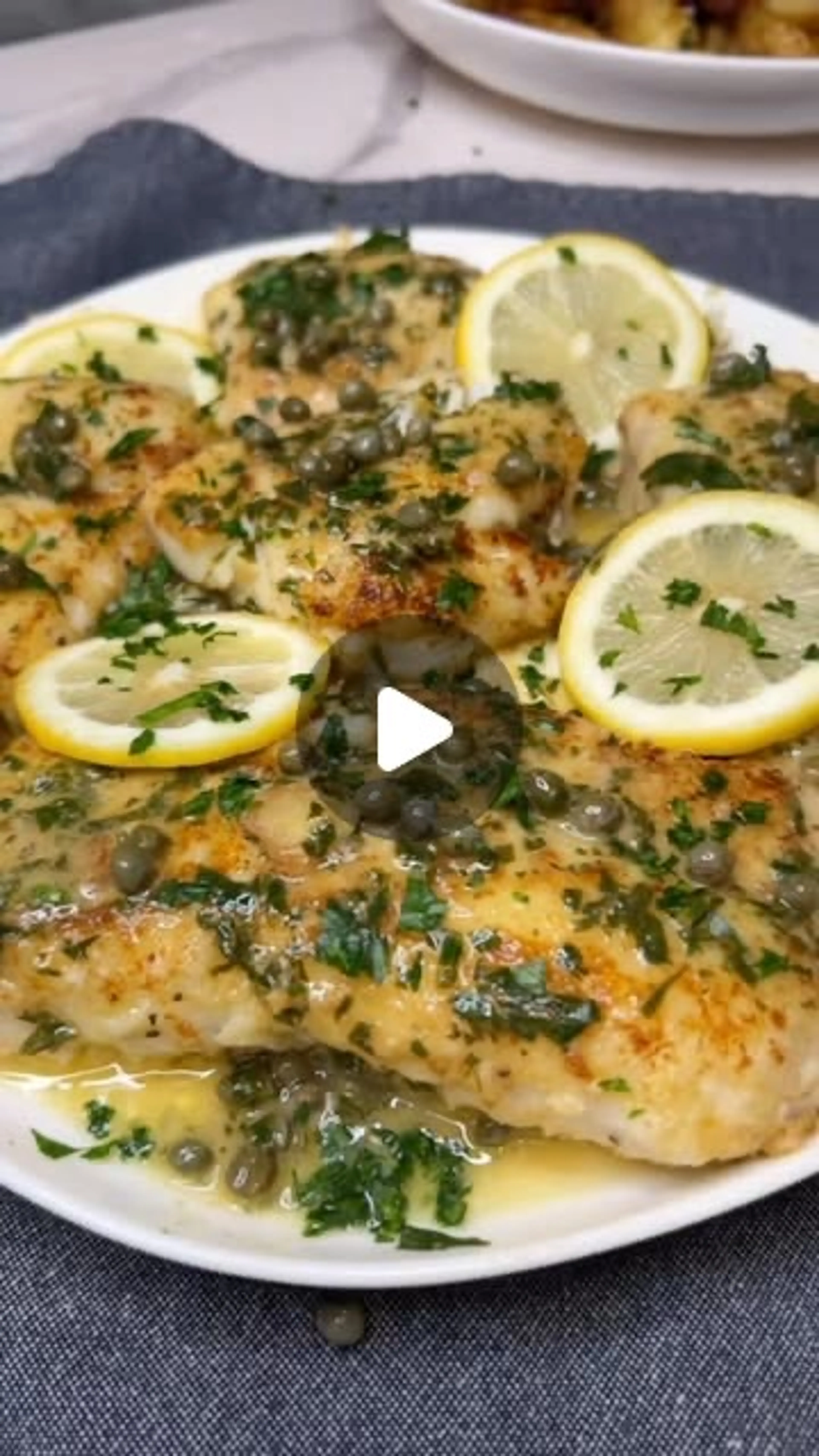 Cod Piccata!! Comment “yes” If You Want This Pan Fried Cod P