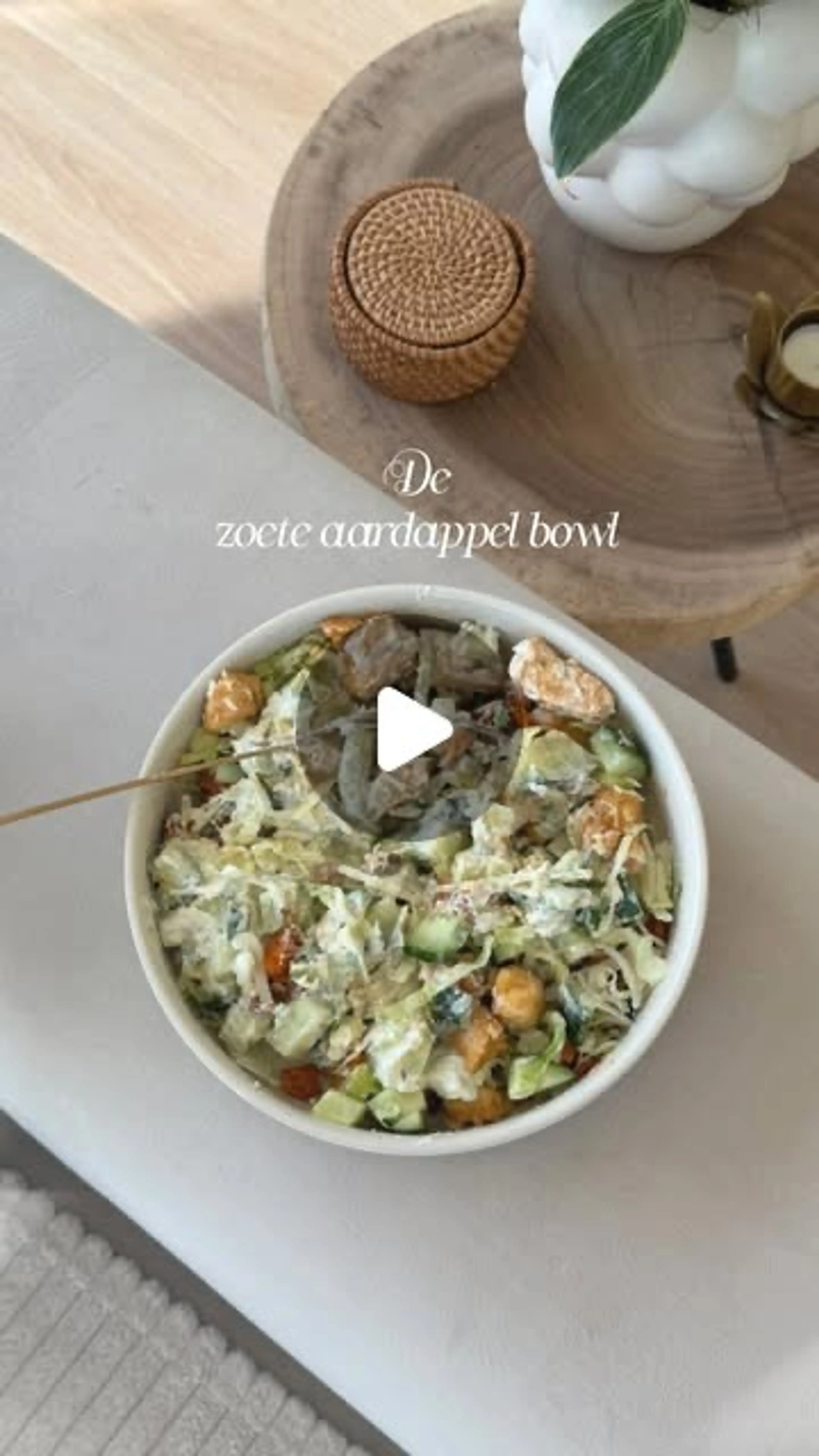 Salade Zoete Aardappel, Italiaans