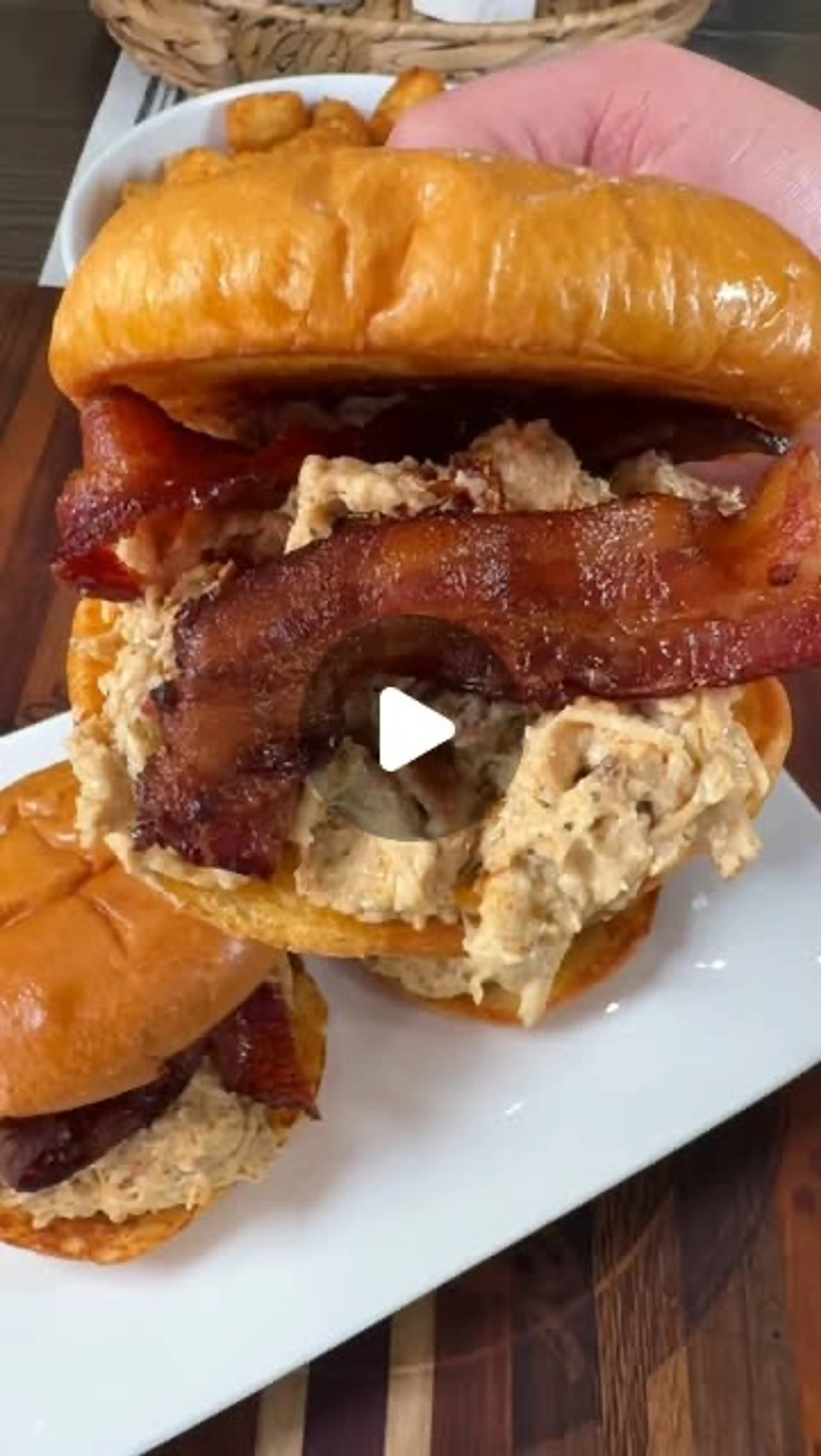 Crockpot Marry Me Chicken Sandwiches