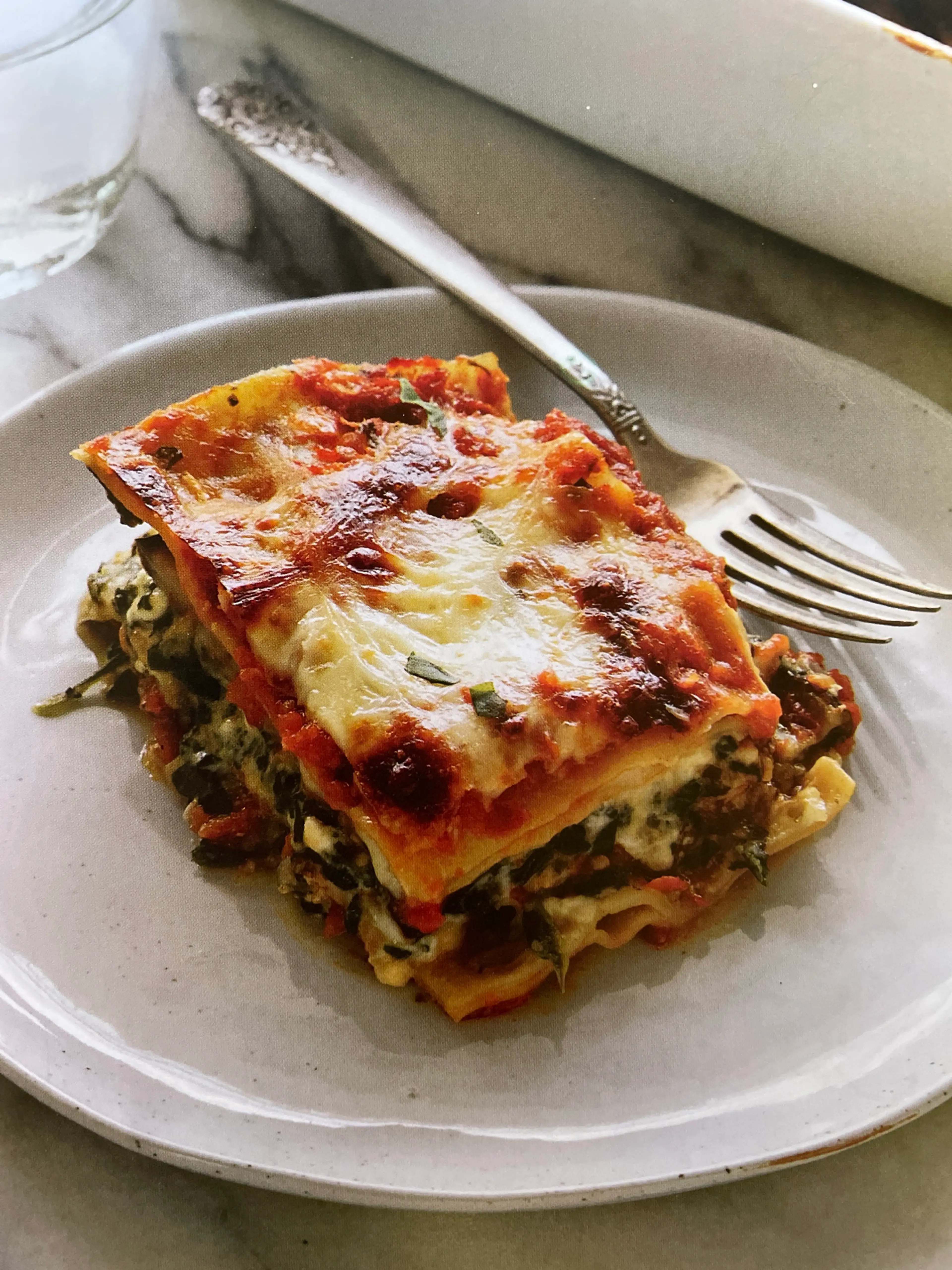 Roasted Eggplant Lasagna