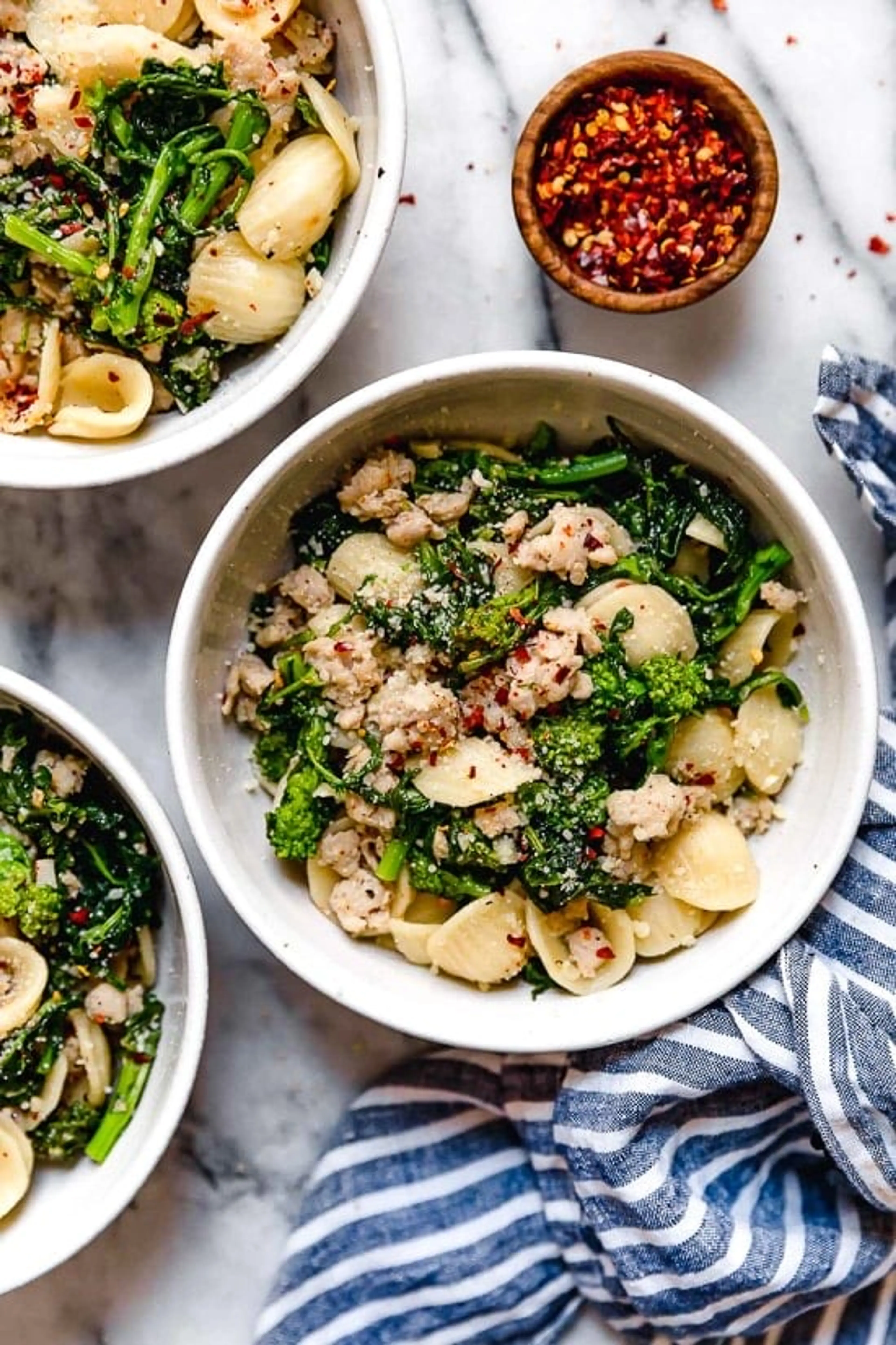 Orecchiette with Sausage and Broccoli Rabe