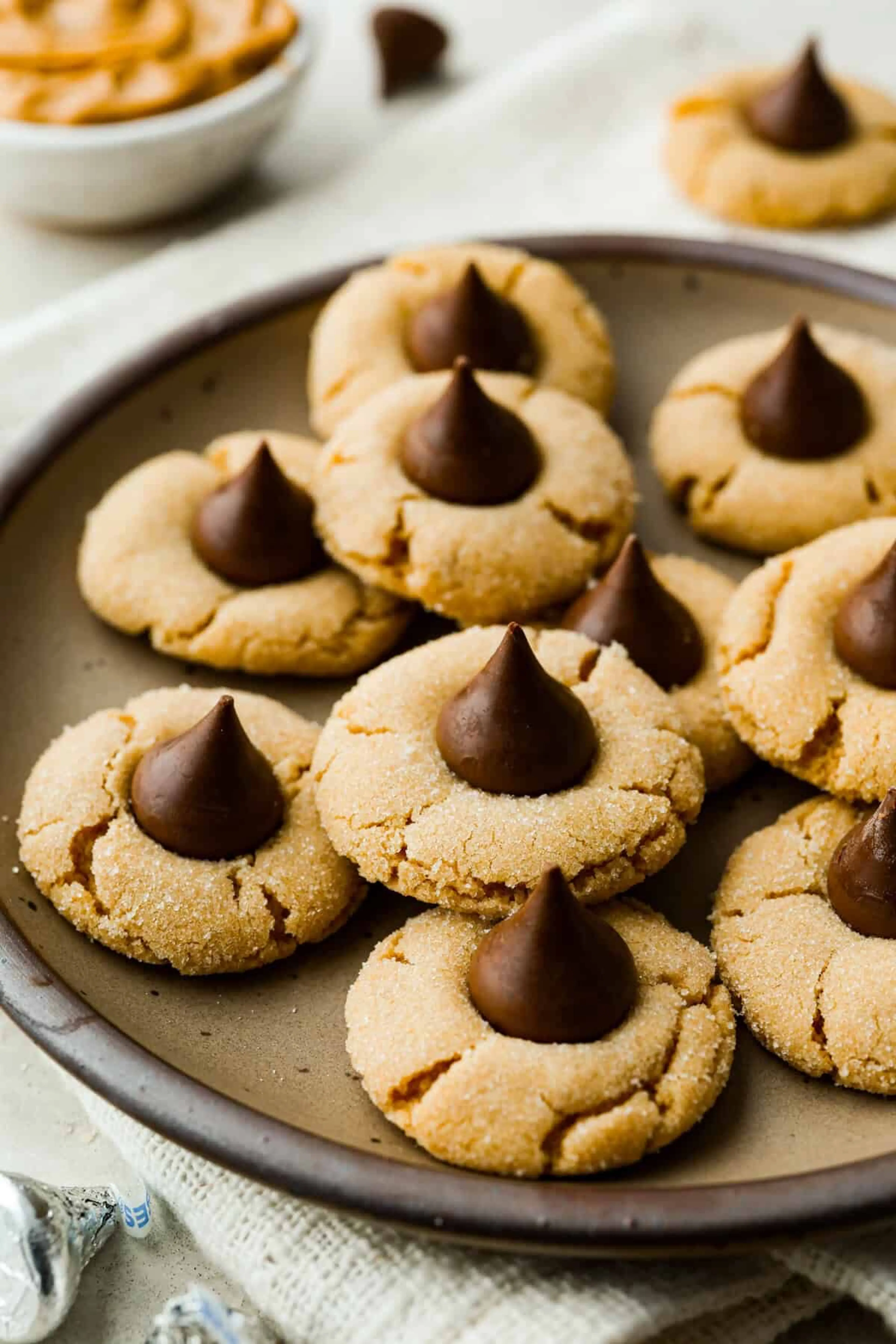 Peanut Butter Blossom Cookies