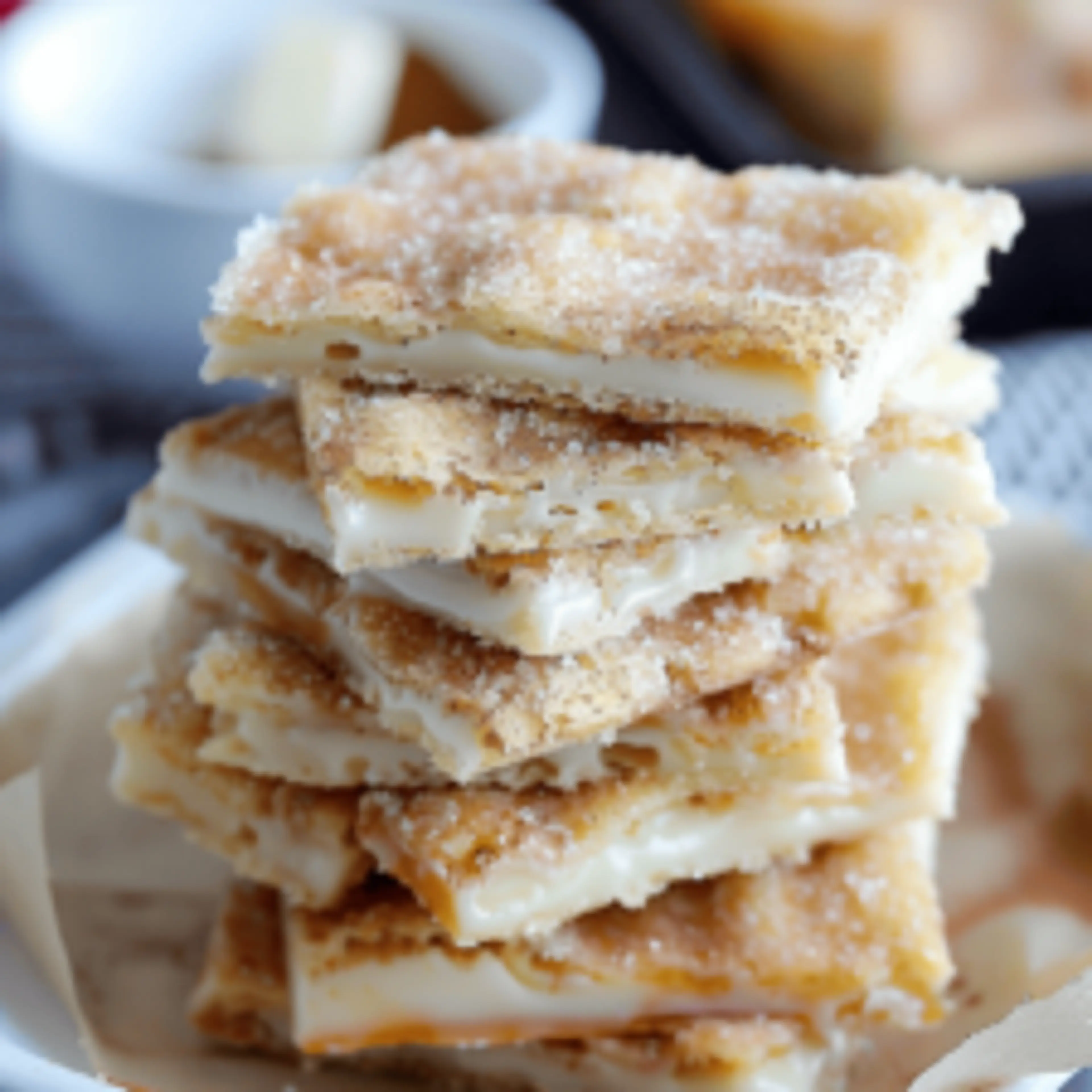 Churro Saltine Toffee