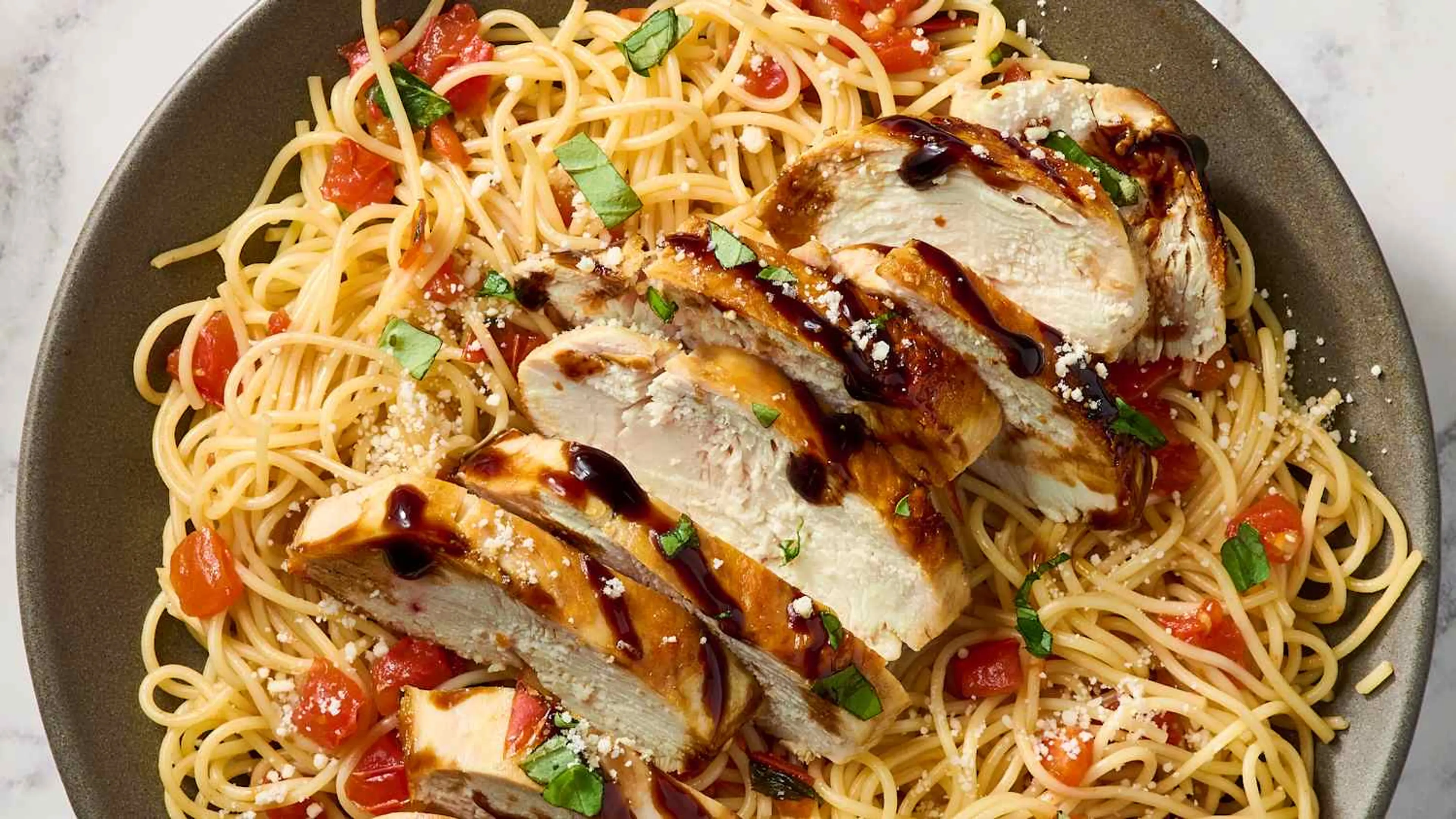Bruschetta Chicken Pasta