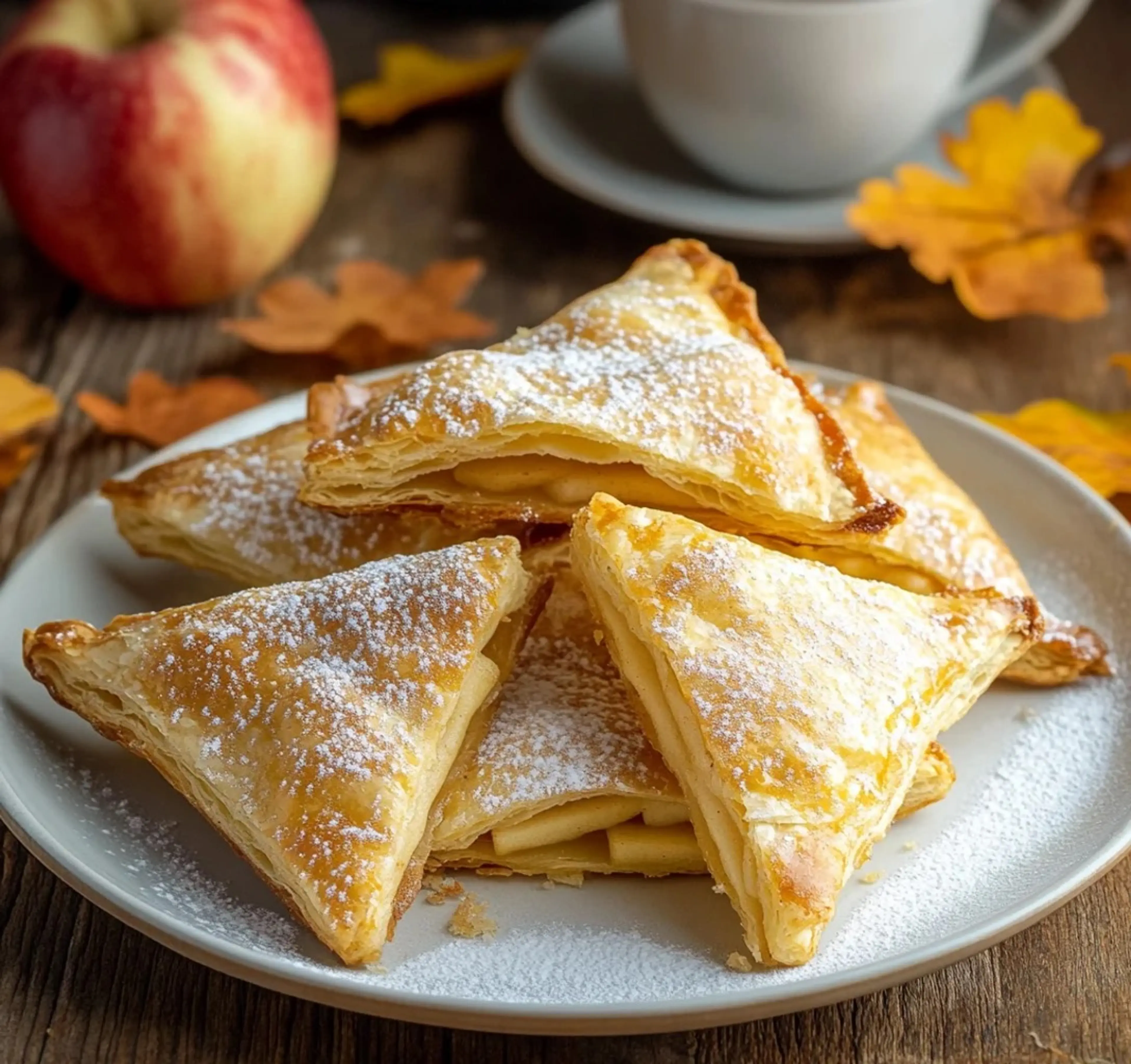 Apfeltaschen aus der Heißluftfritteuse