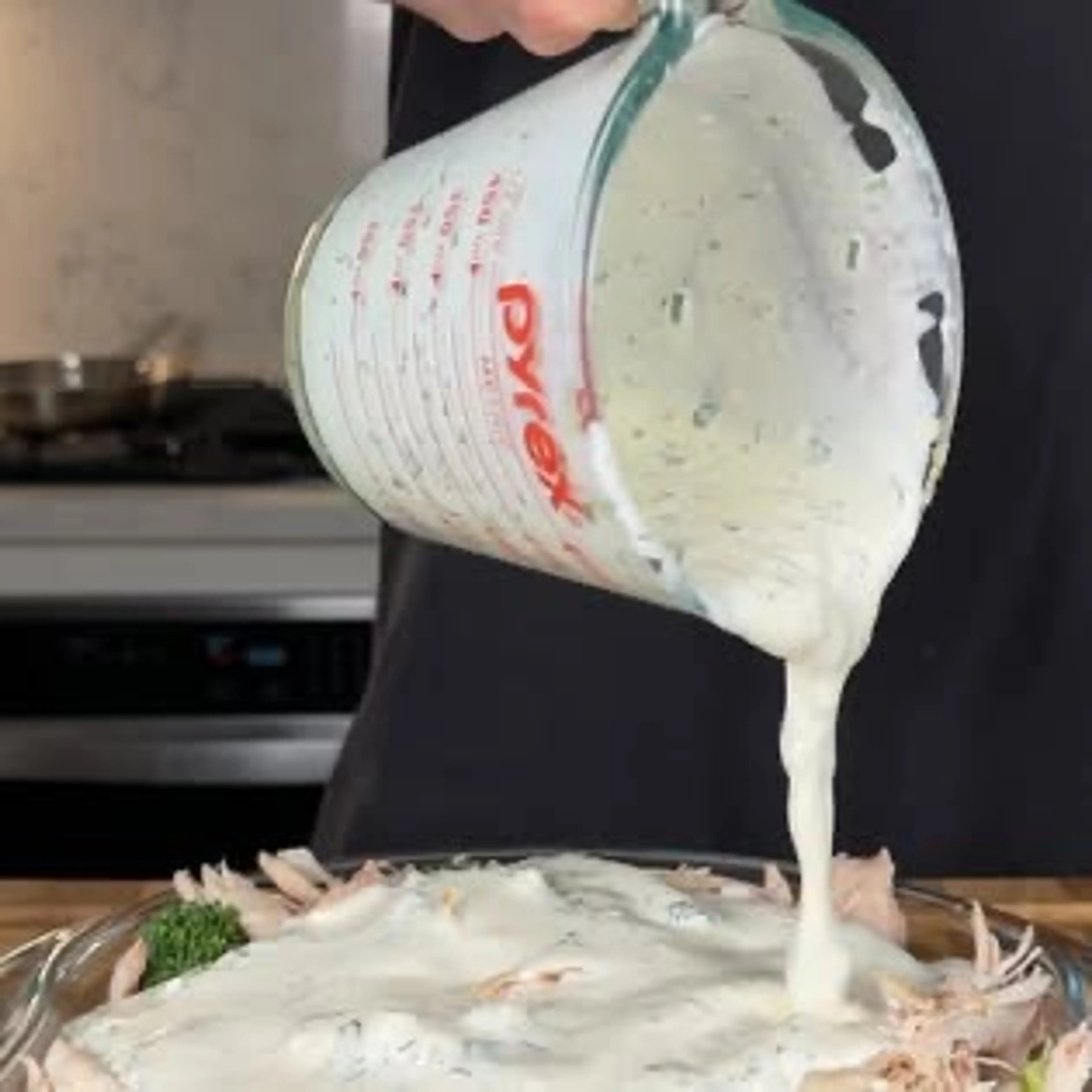 Low Carb Chicken Ranch Bake