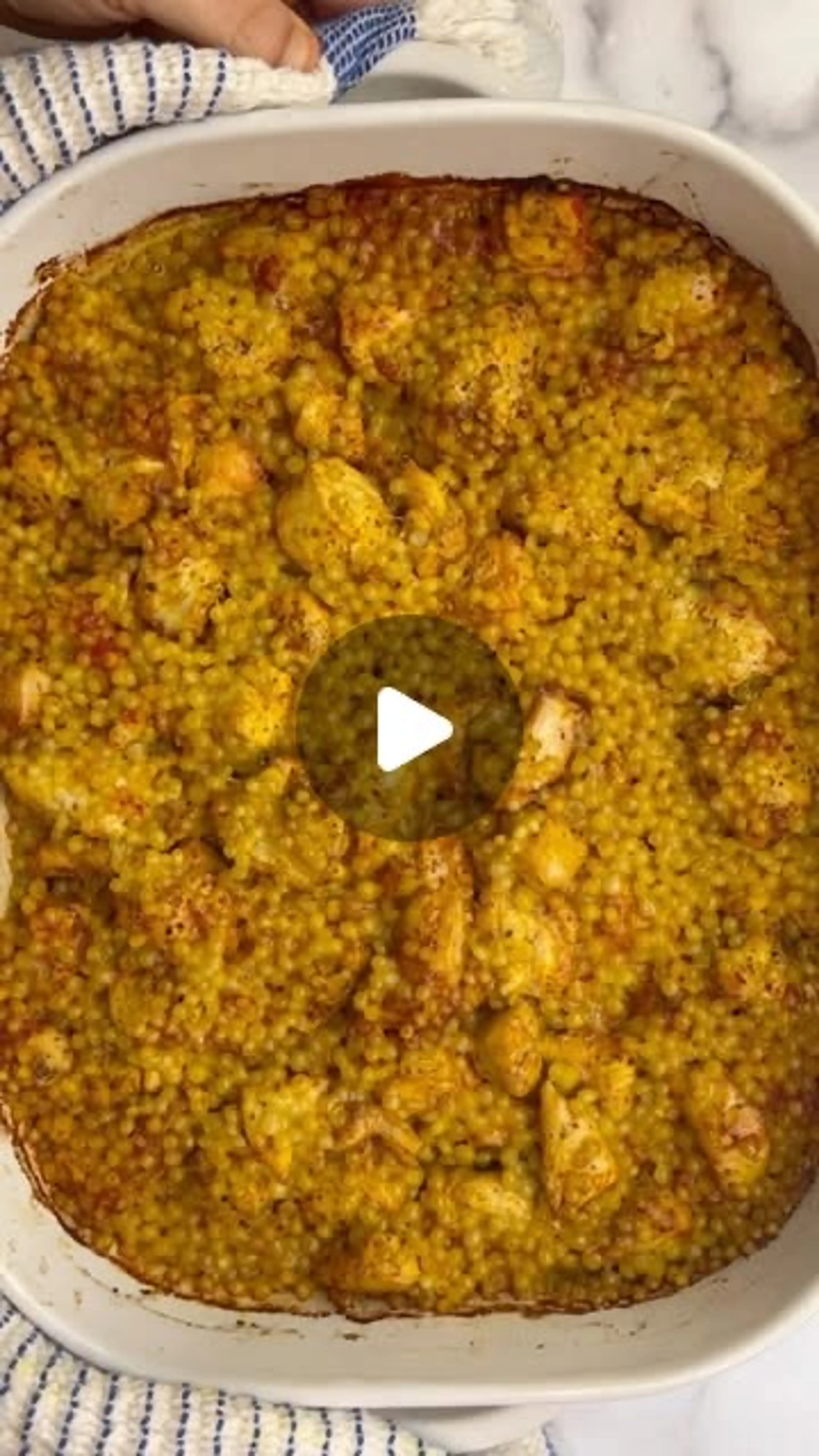 One-Pan Ptitim And Chicken