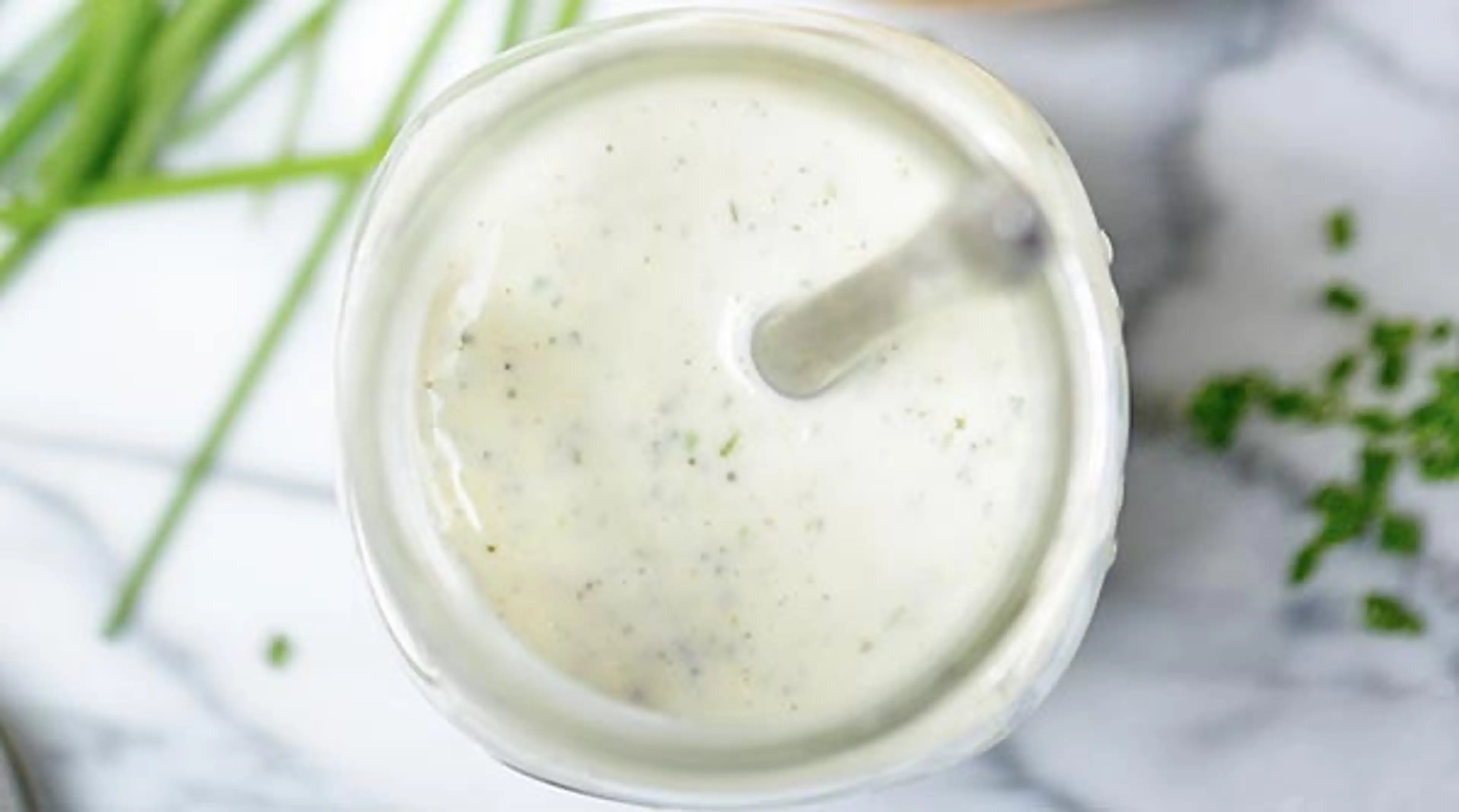 Homemade Greek Yogurt Ranch Dressing