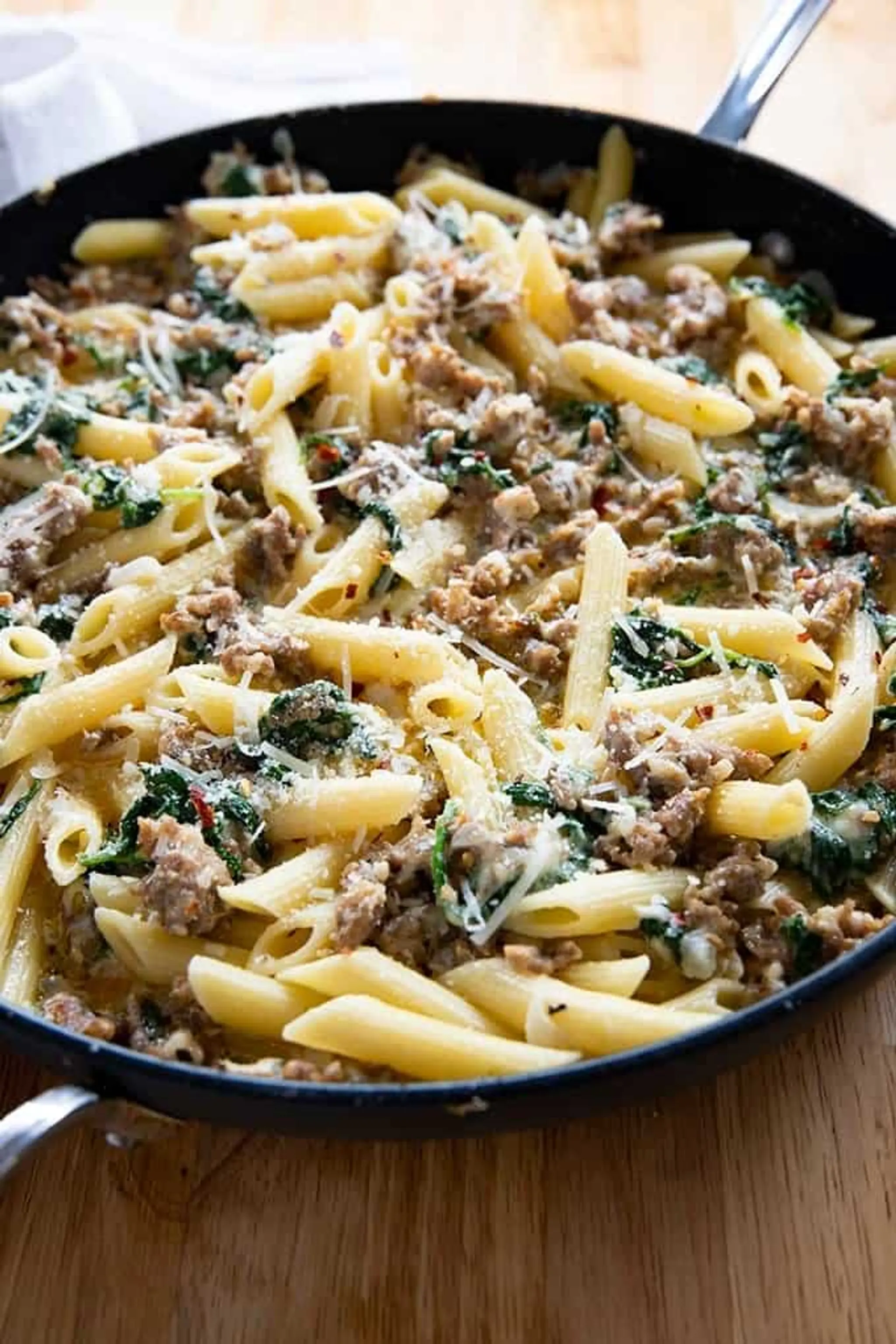 Creamy Italian Sausage Pasta