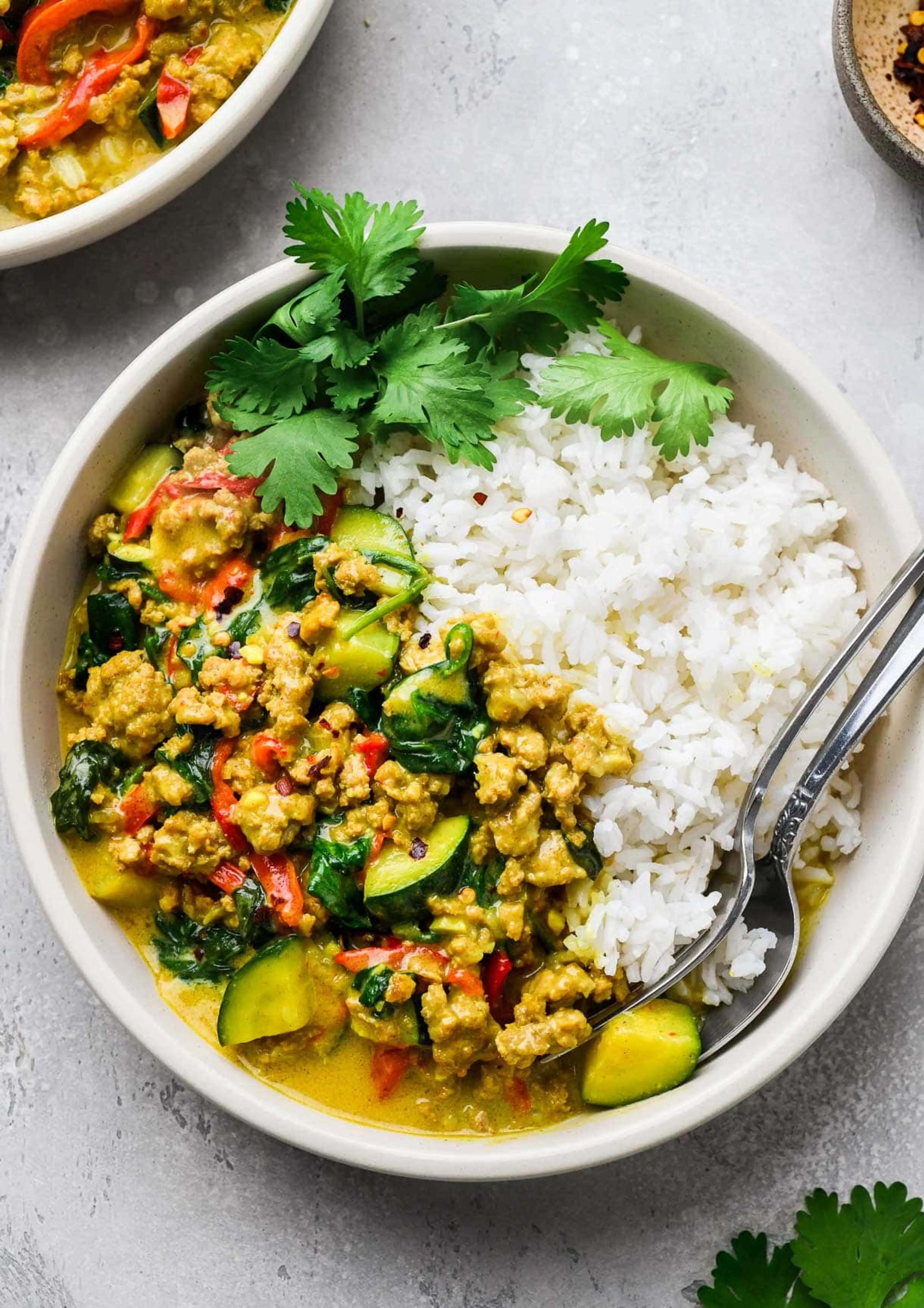 Coconut Turkey Curry In a Hurry
