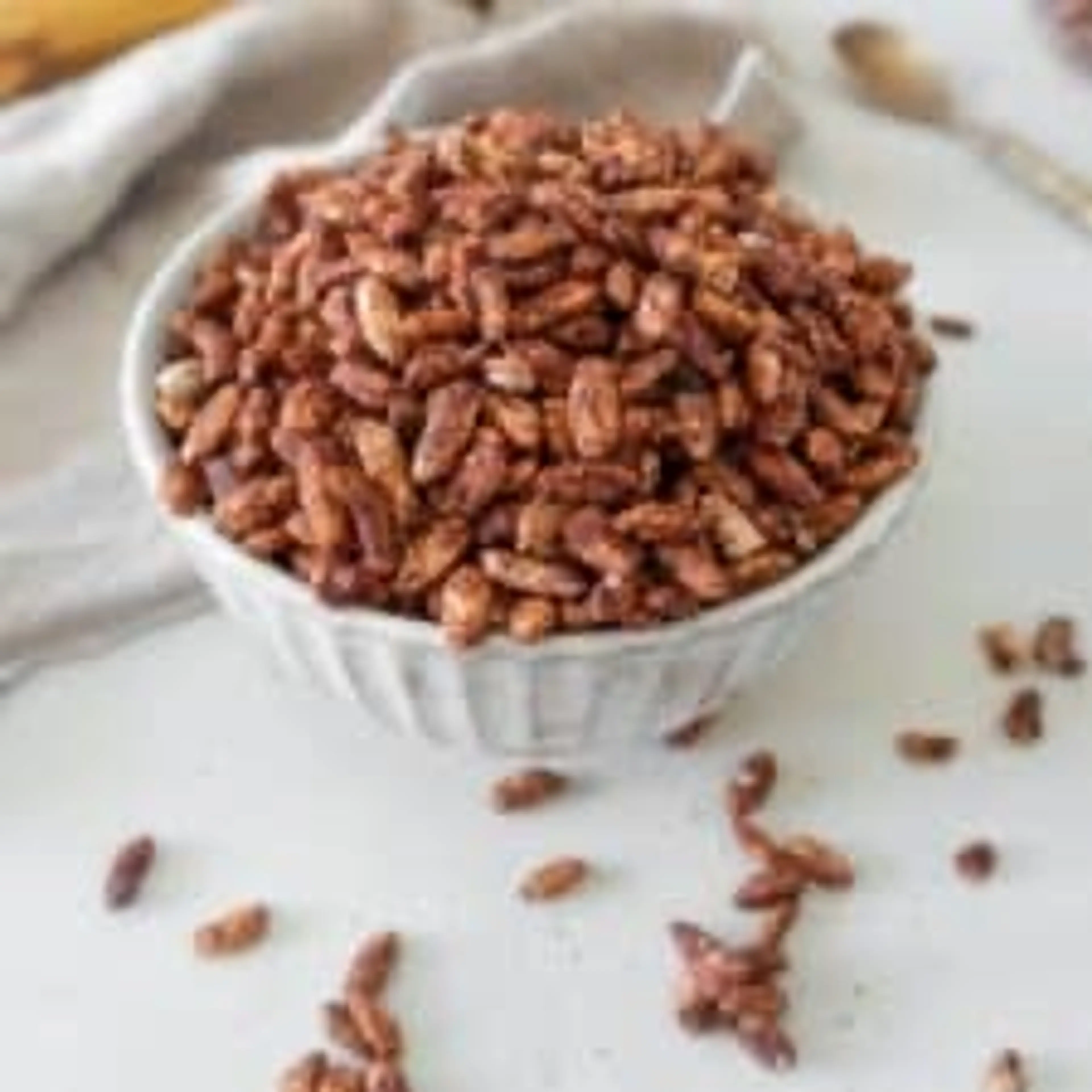Healthy Crispy Chocolate Puffed Rice Cereal Recipe
