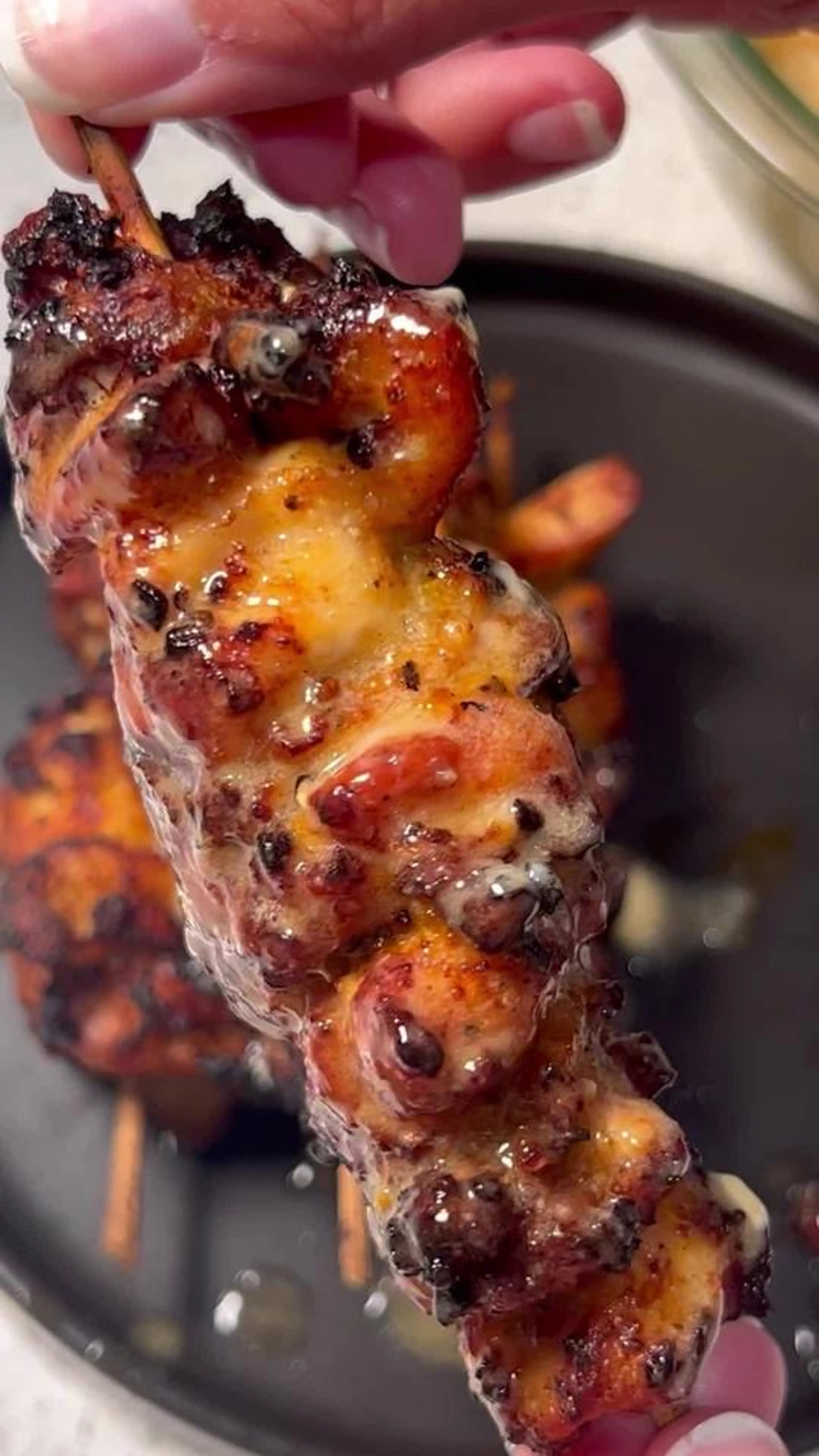 Lemon Pepper Chicken Skewers