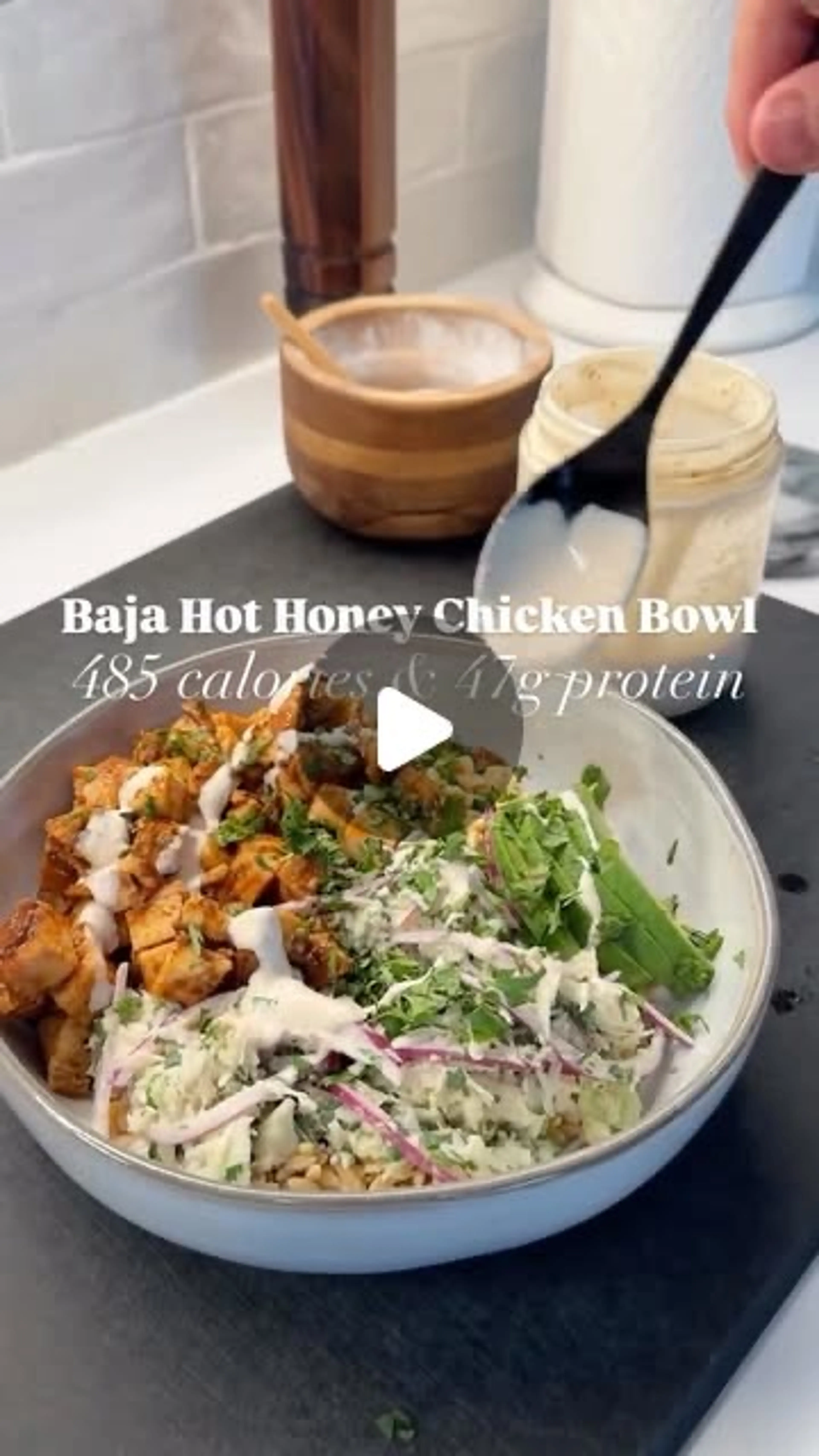 Baja Hot Honey Chicken Bowl