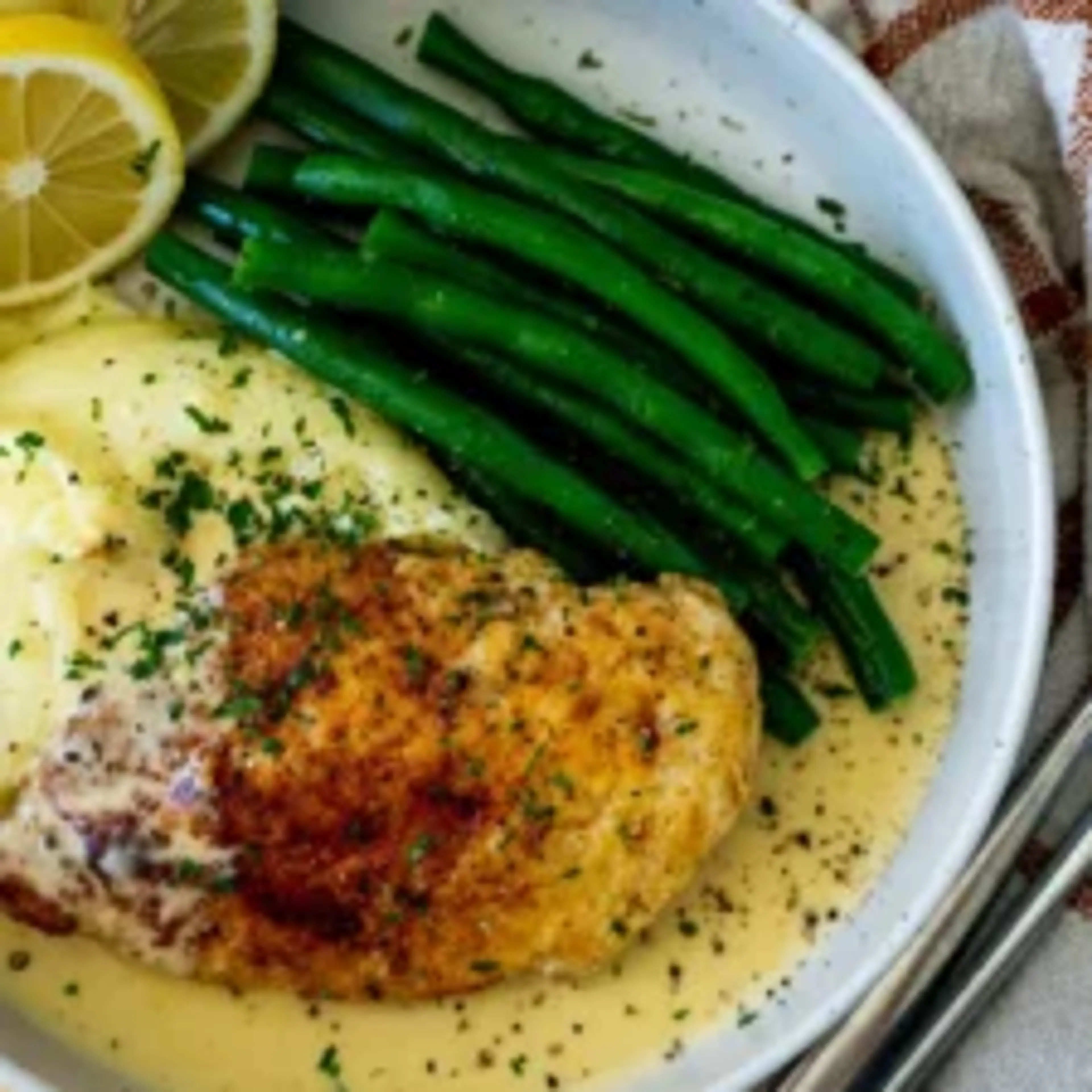 Creamy Lemon Pepper Chicken