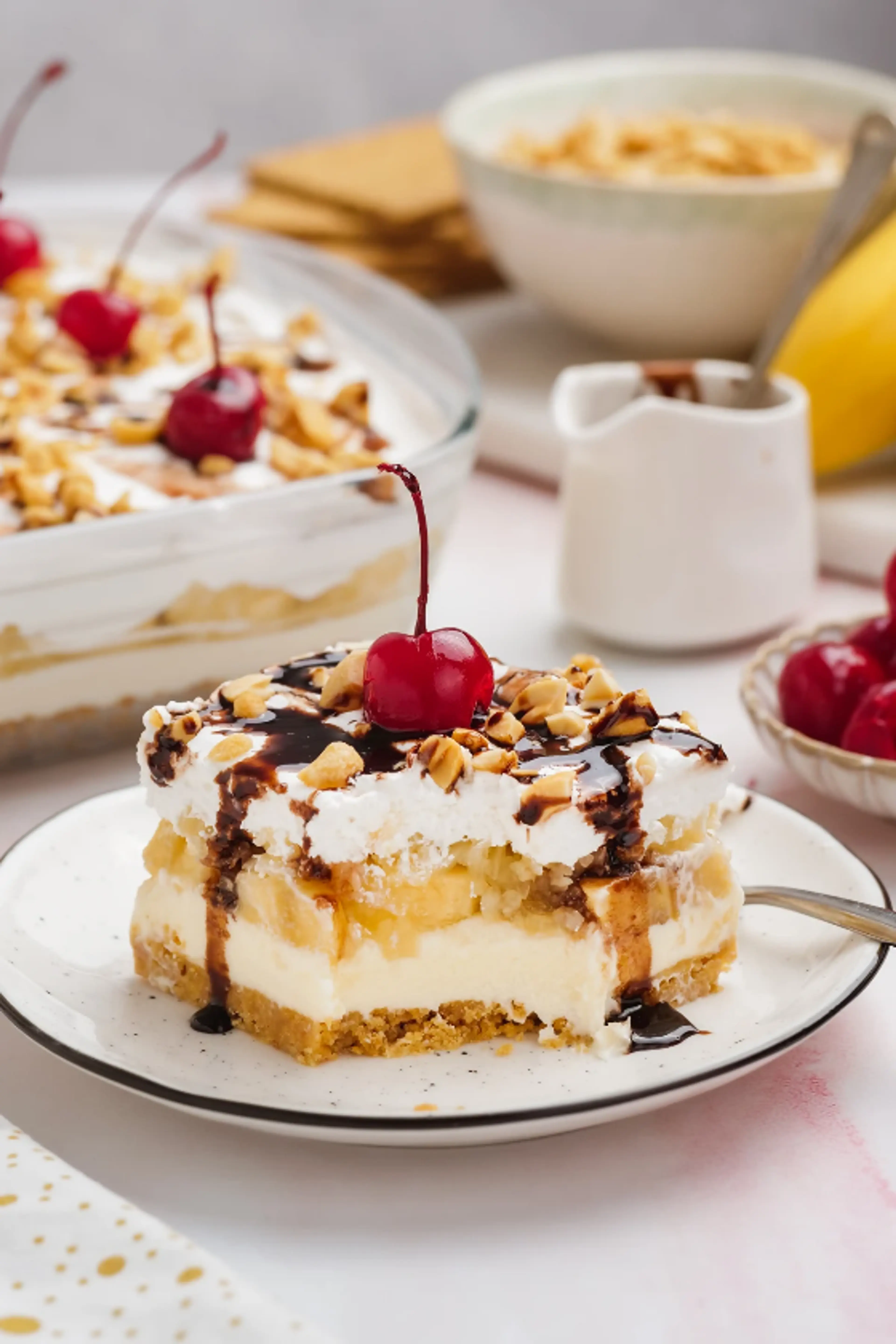 Banana Split Pie