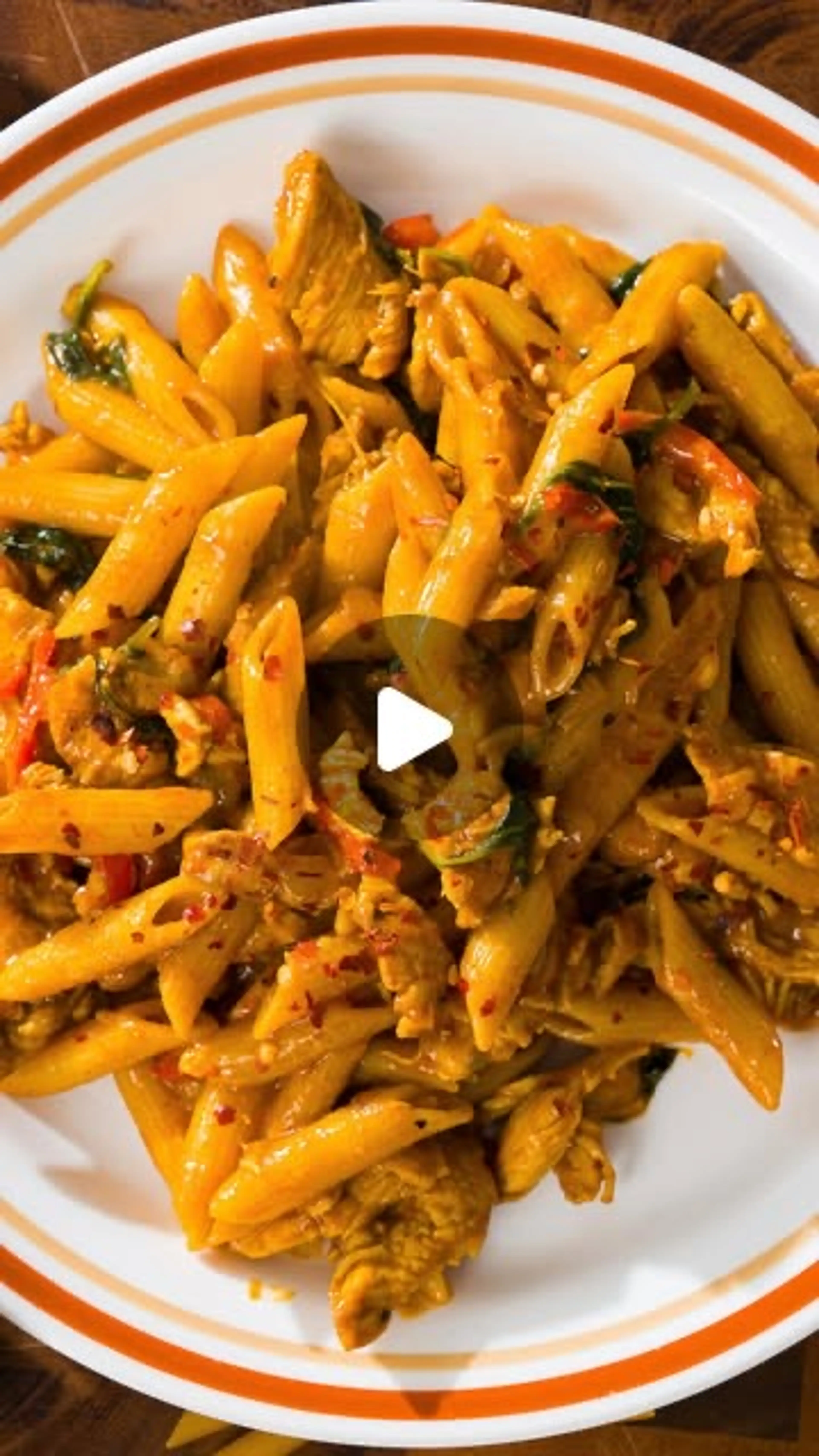 Andy’s One Pan Curry Chicken Pasta Meal