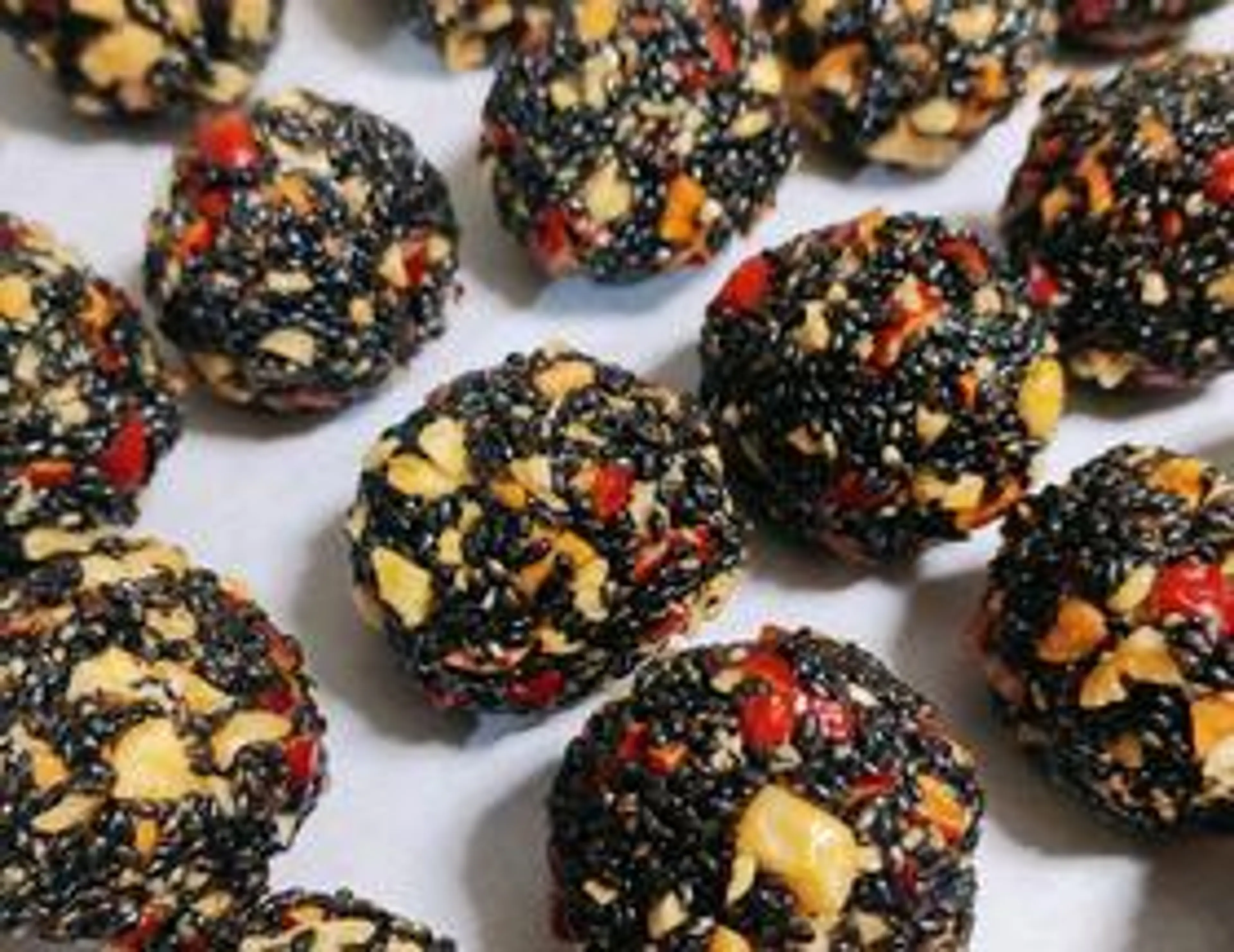 Black Sesame, Walnut & Red Date Balls 黑芝麻核桃红枣丸