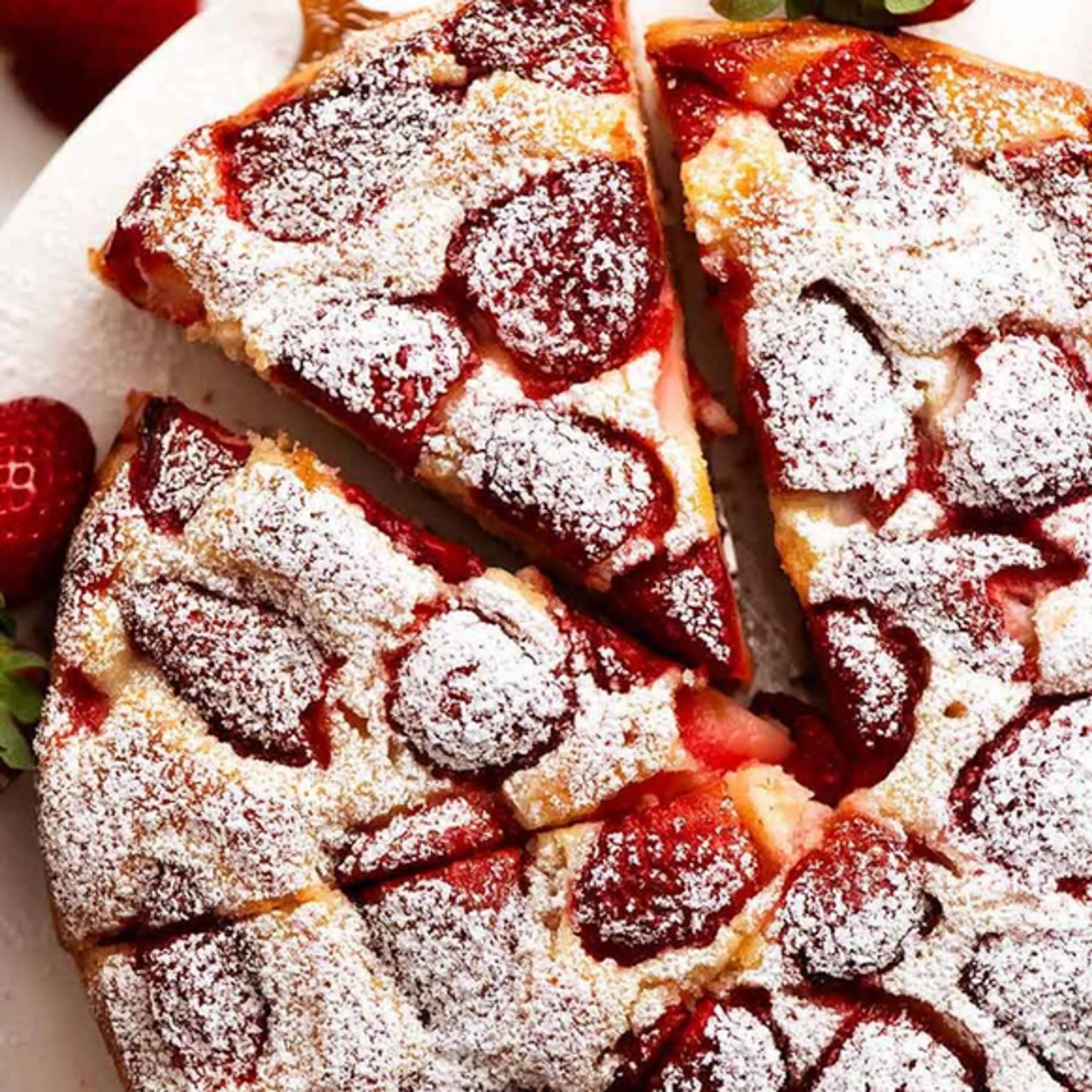 Strawberry Cake (really easy cake recipe)