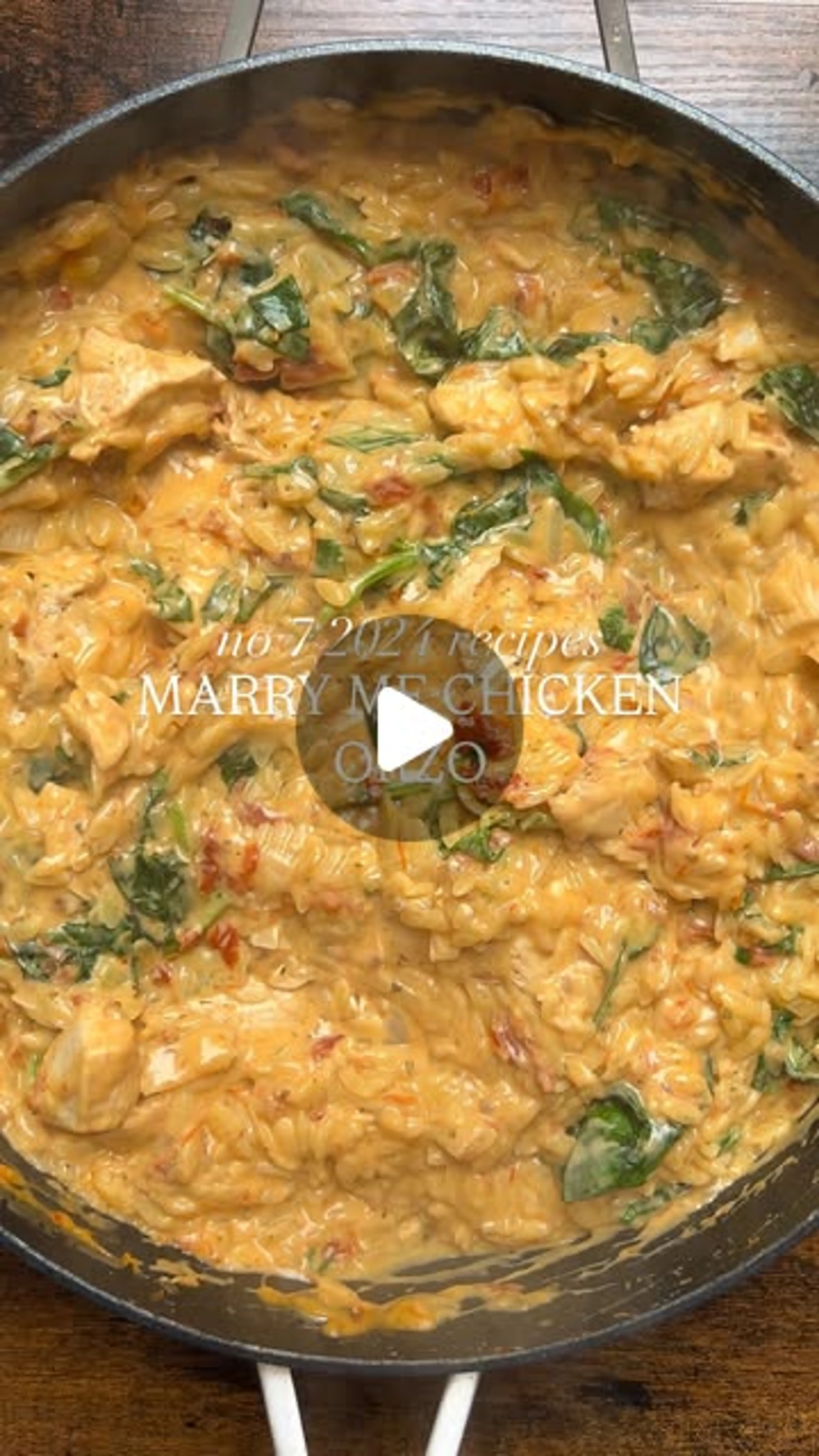 Marry Me Chicken Orzo
