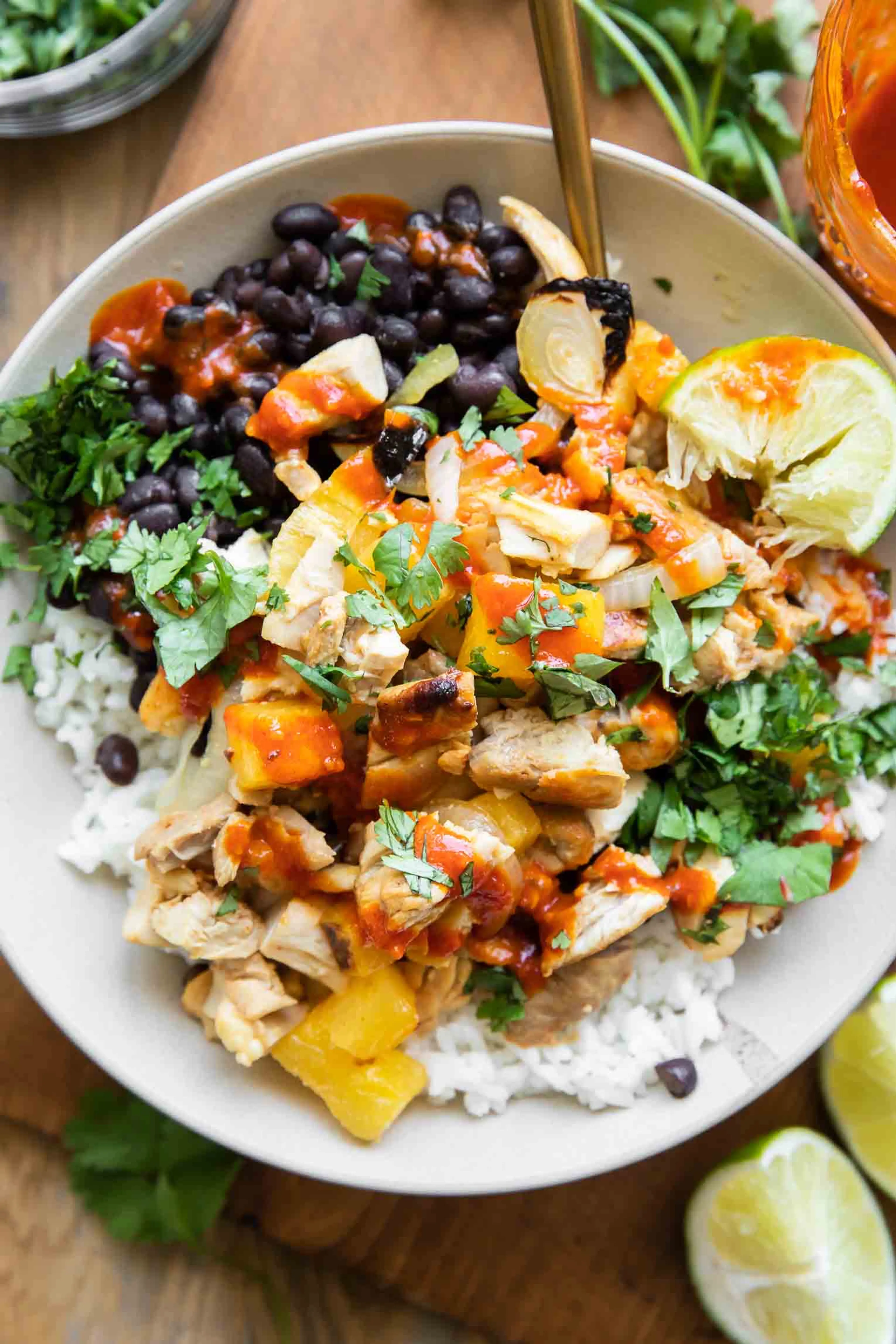 Chicken Al Pastor Bowl