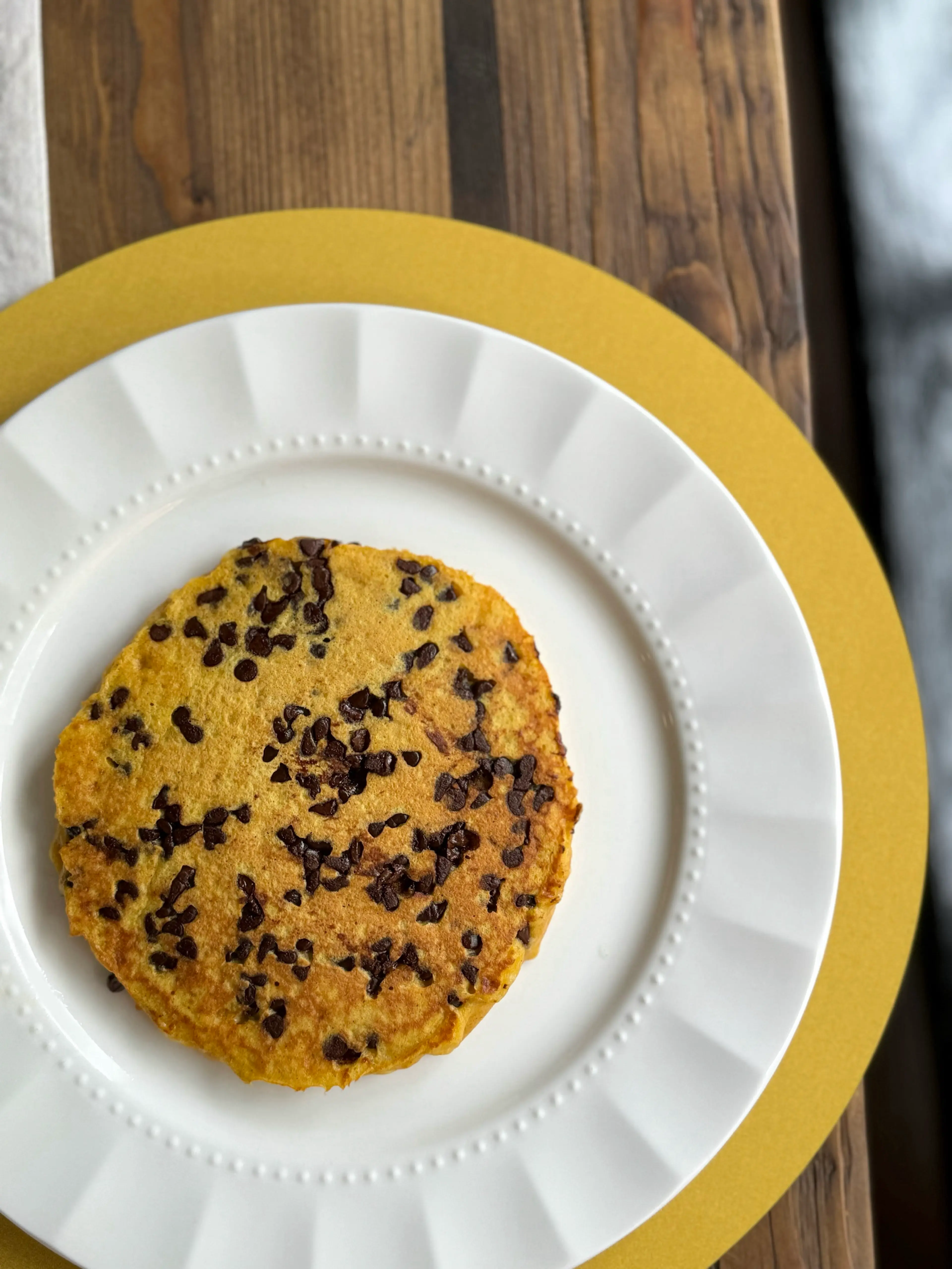 Pumpkin Cottage Cheese Pancakes