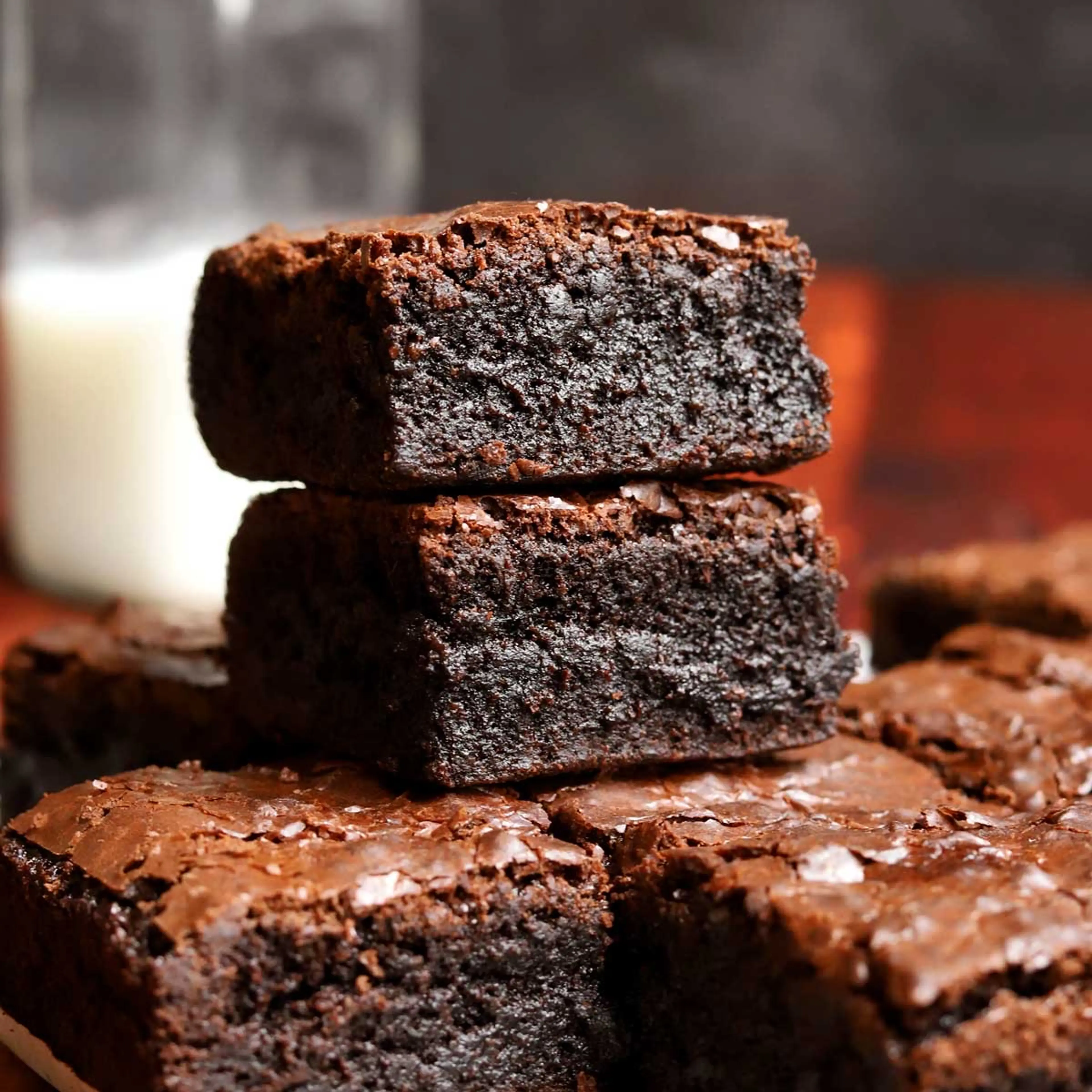 Thick Cocoa Brownies