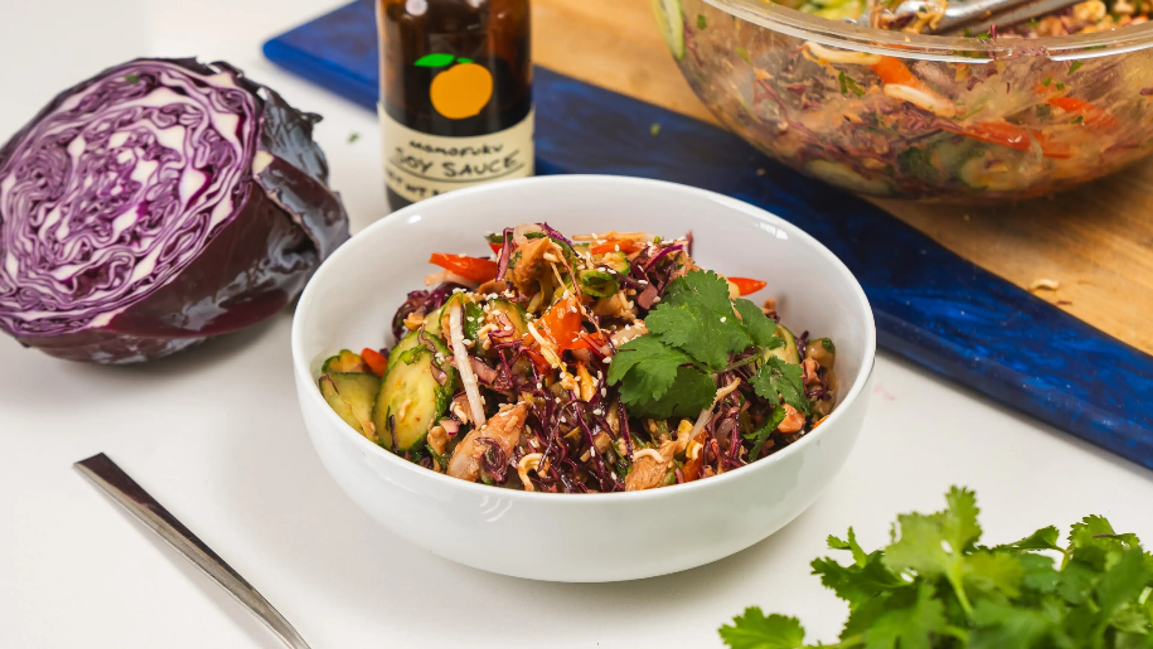 Chicken Teriyaki Salad