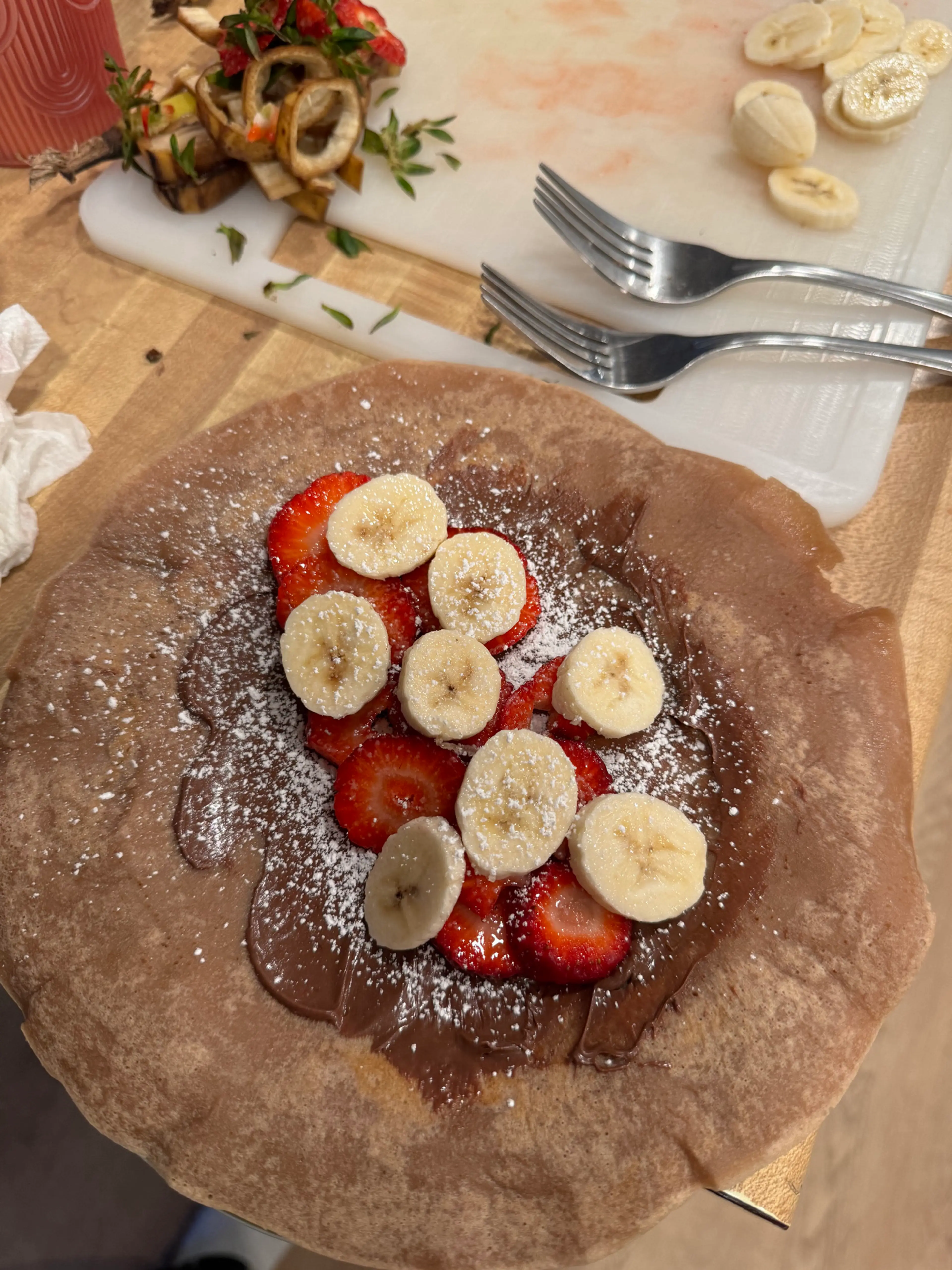 Crêpes au Chocolat