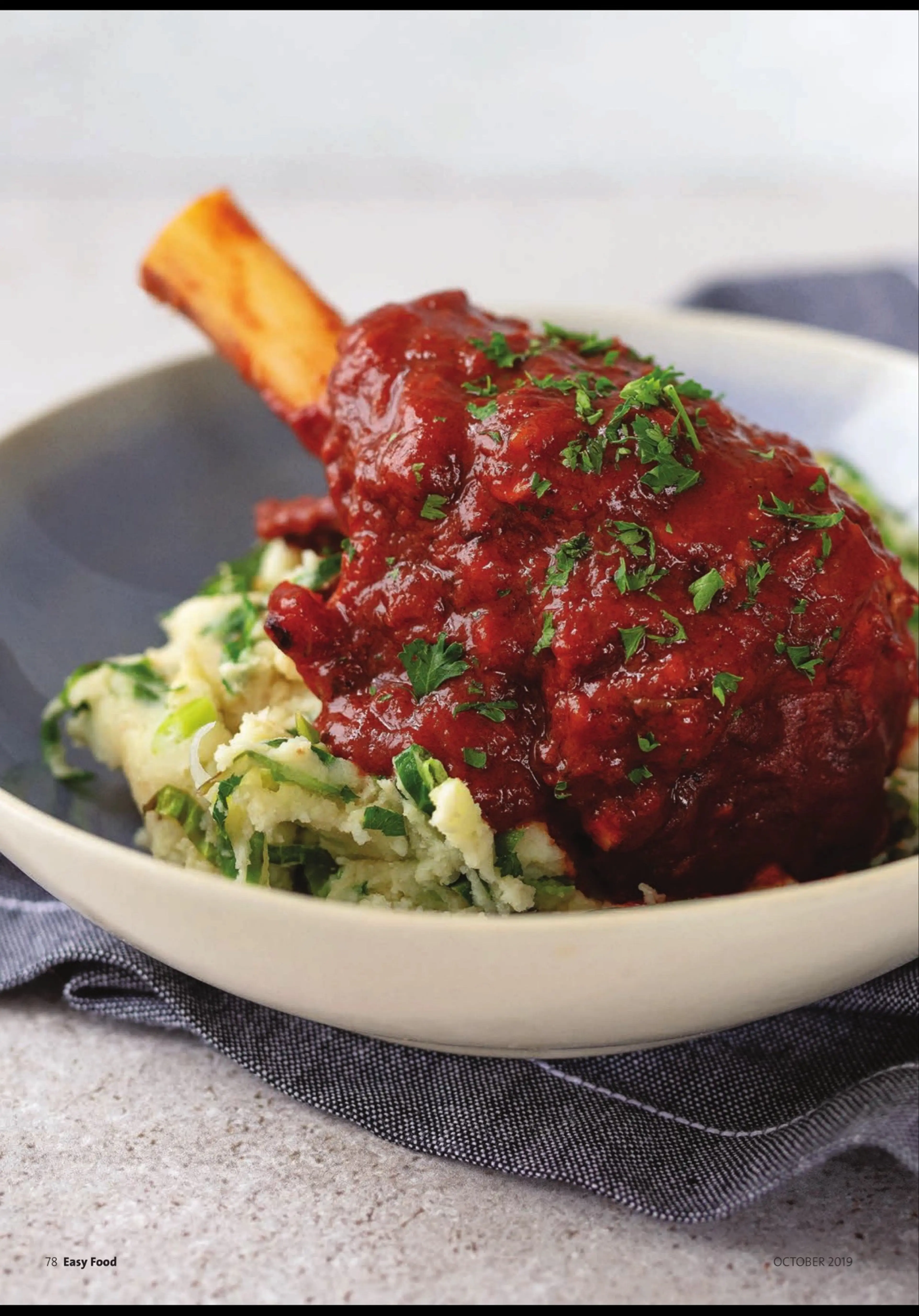 Braised Irish Lamb Shank