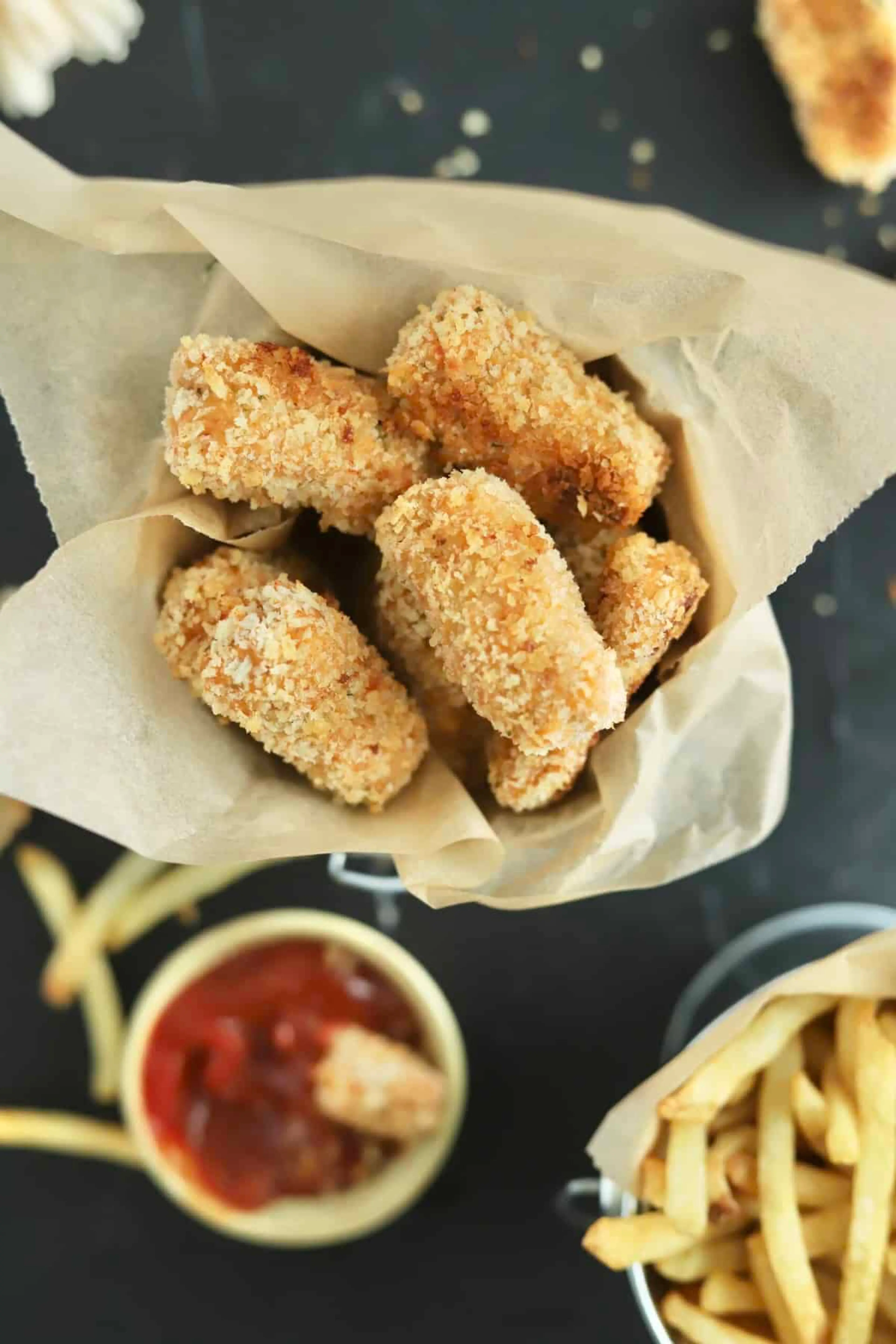 Crispy Baked Chicken Nuggets