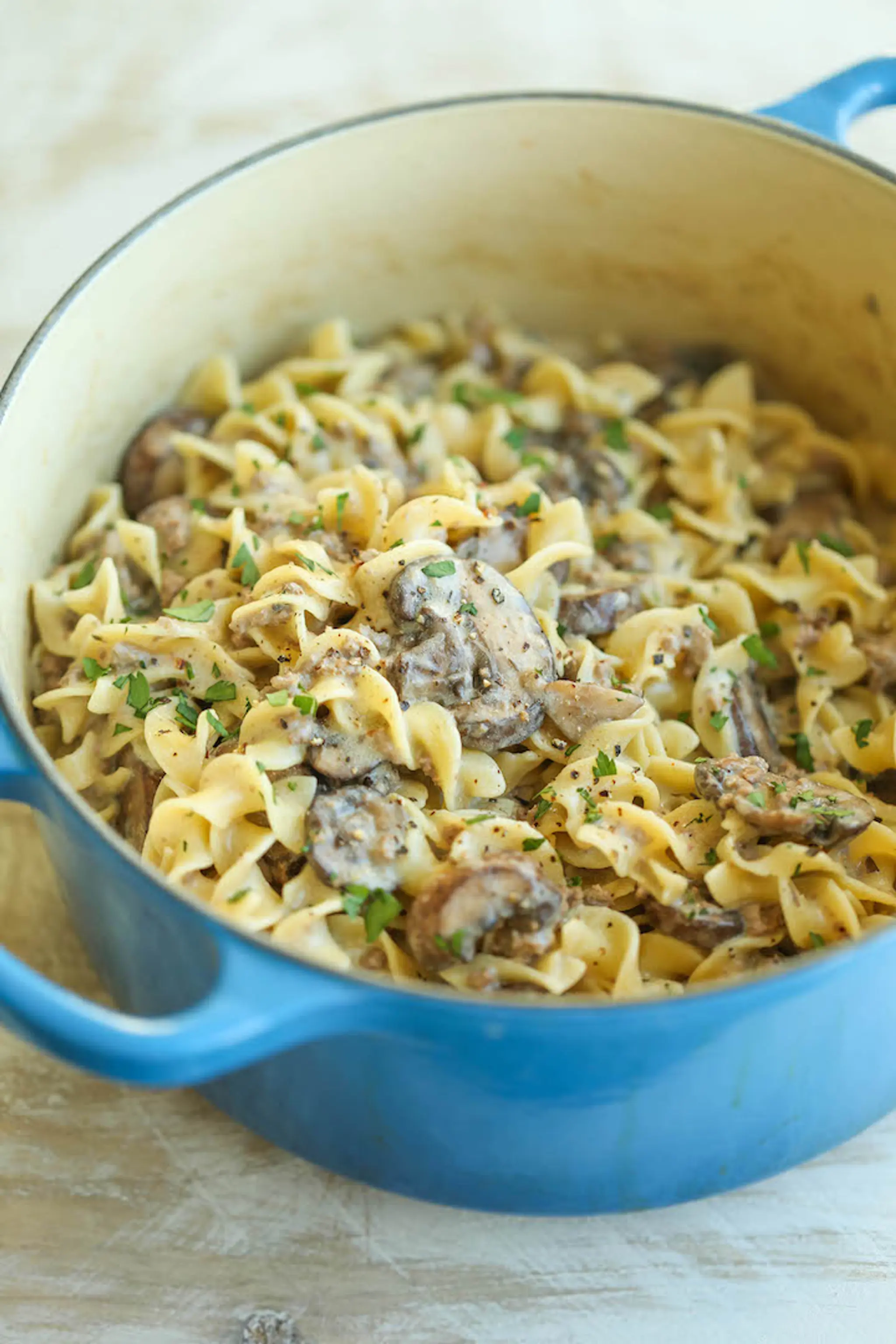 Easy Hamburger Stroganoff