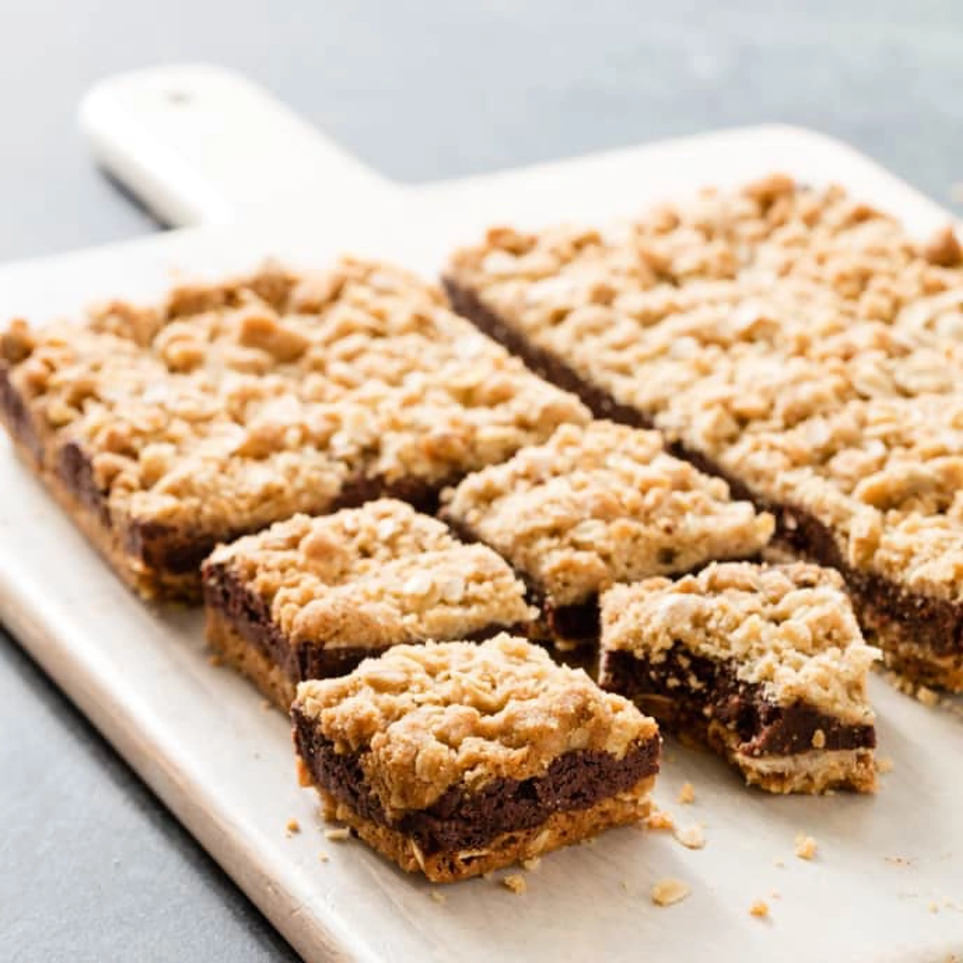 Oatmeal Fudge Bars (ATK)