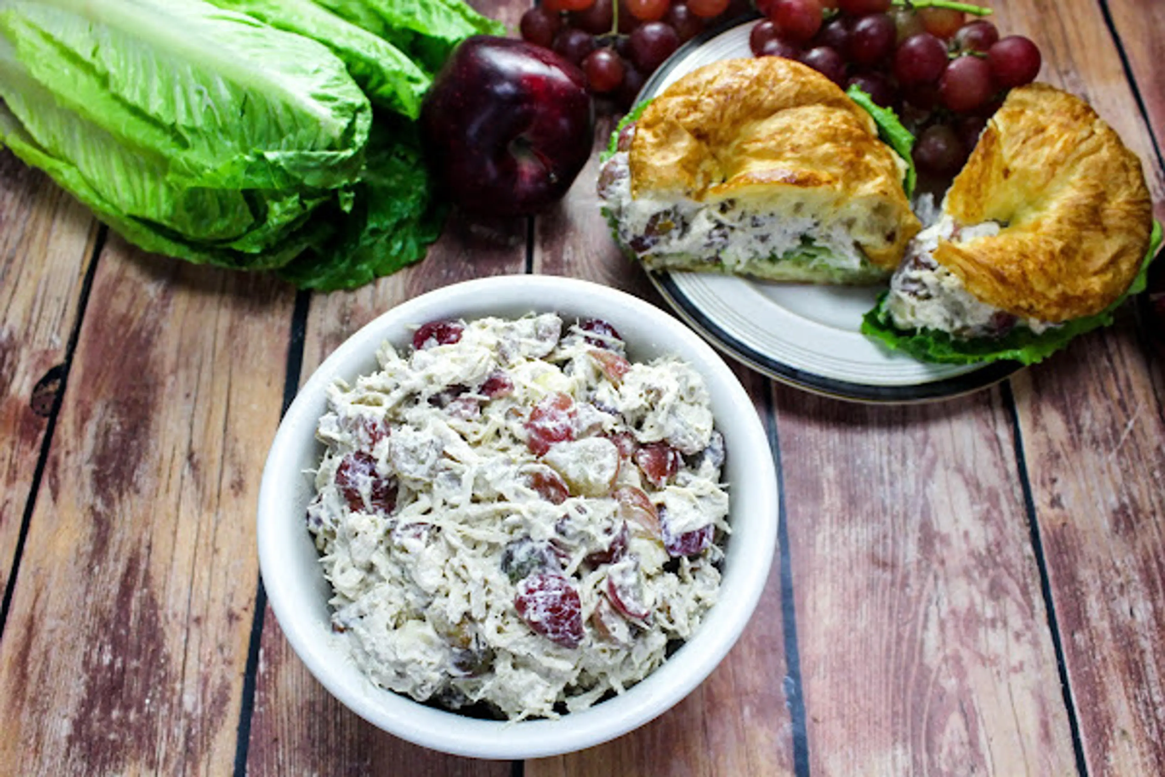 Lori’s Fruity Nutty Chicken Salad