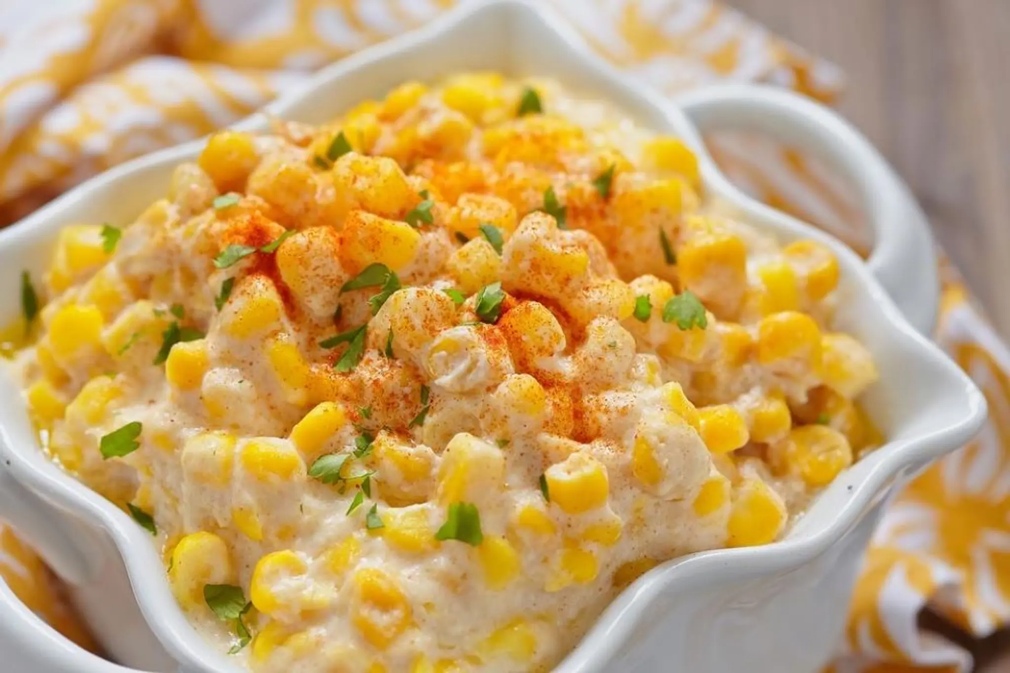 Spiced Creamed Corn