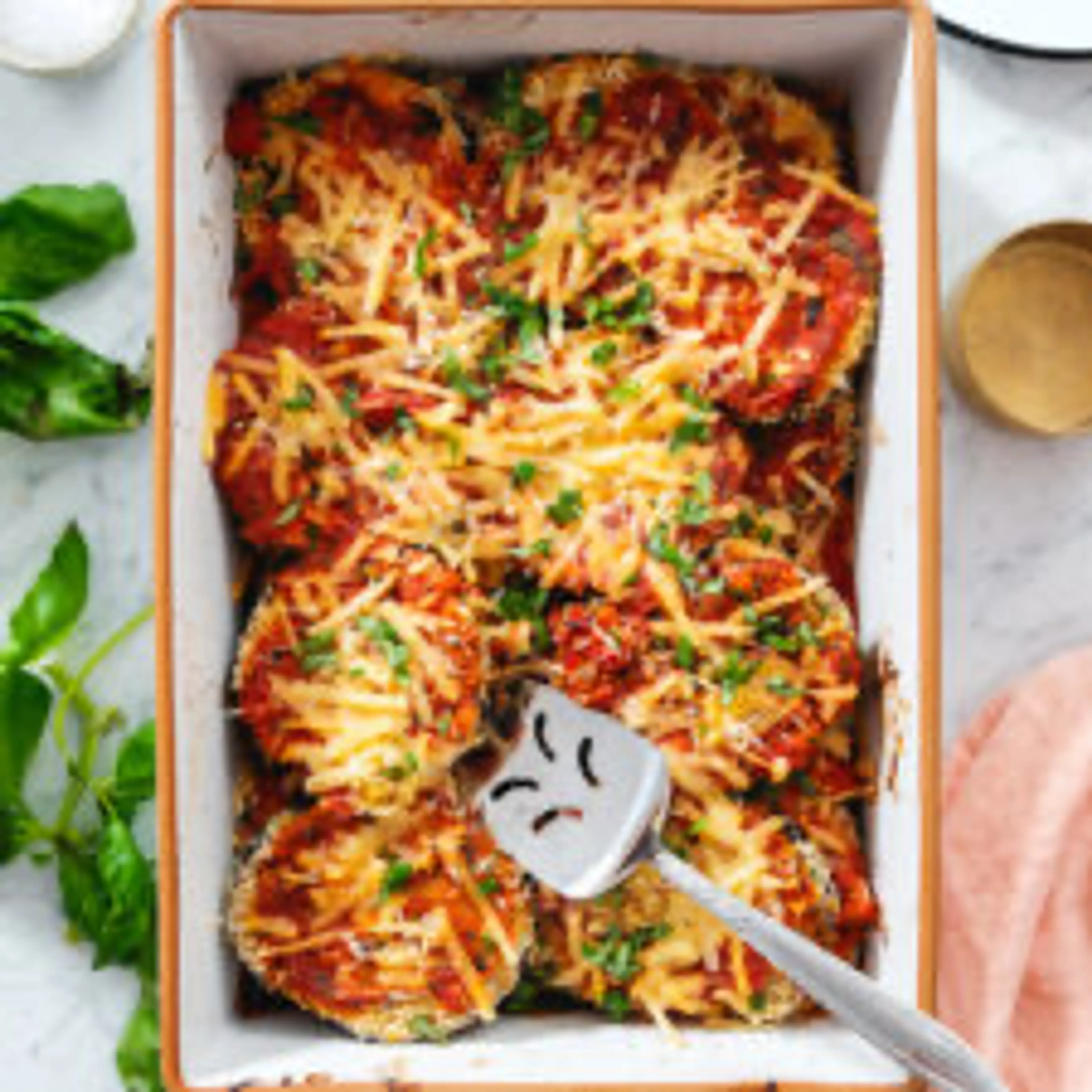 Vegan Eggplant Parmesan