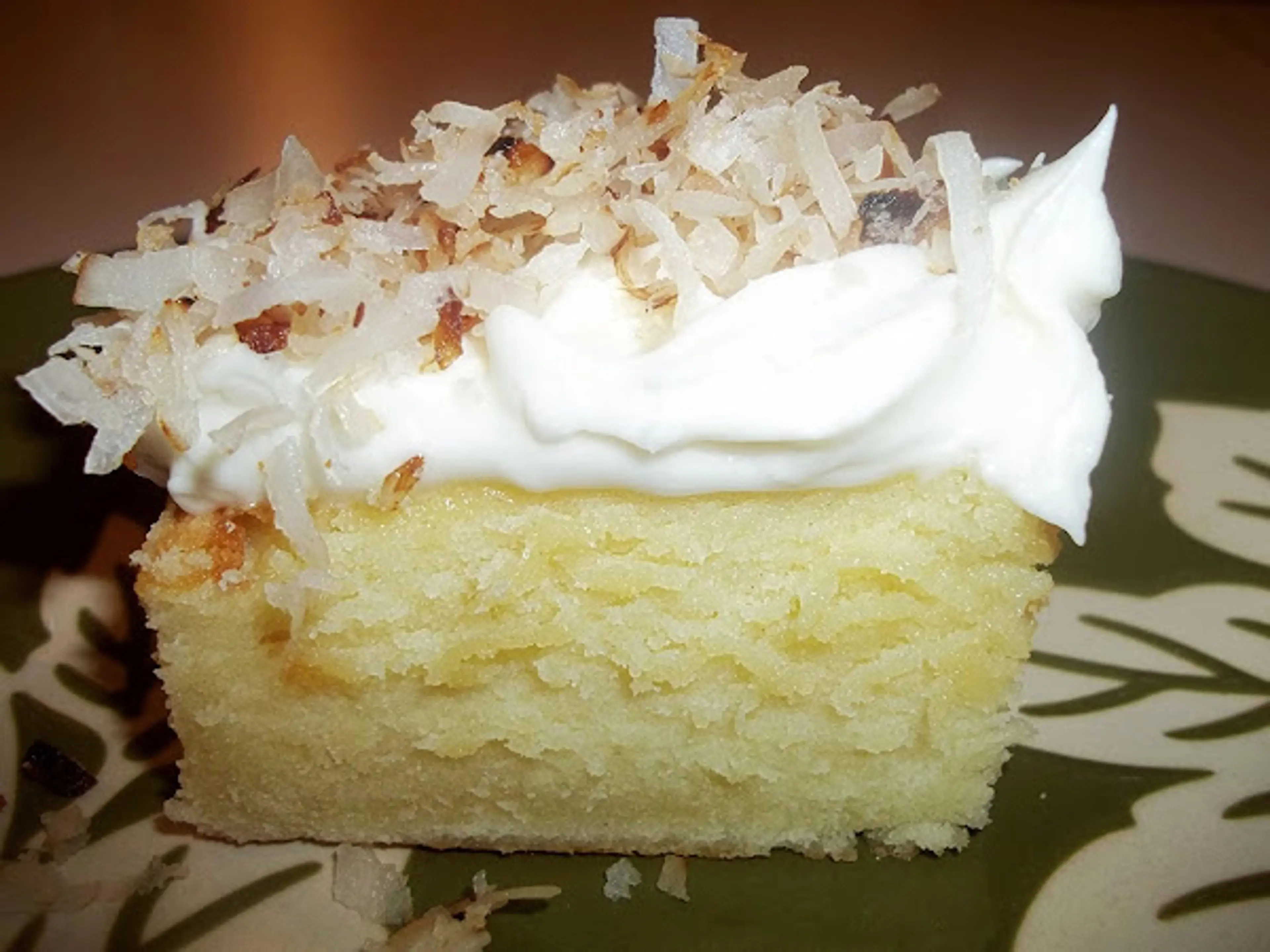 Coconut Topped / Cream Cheese Sheet Cake