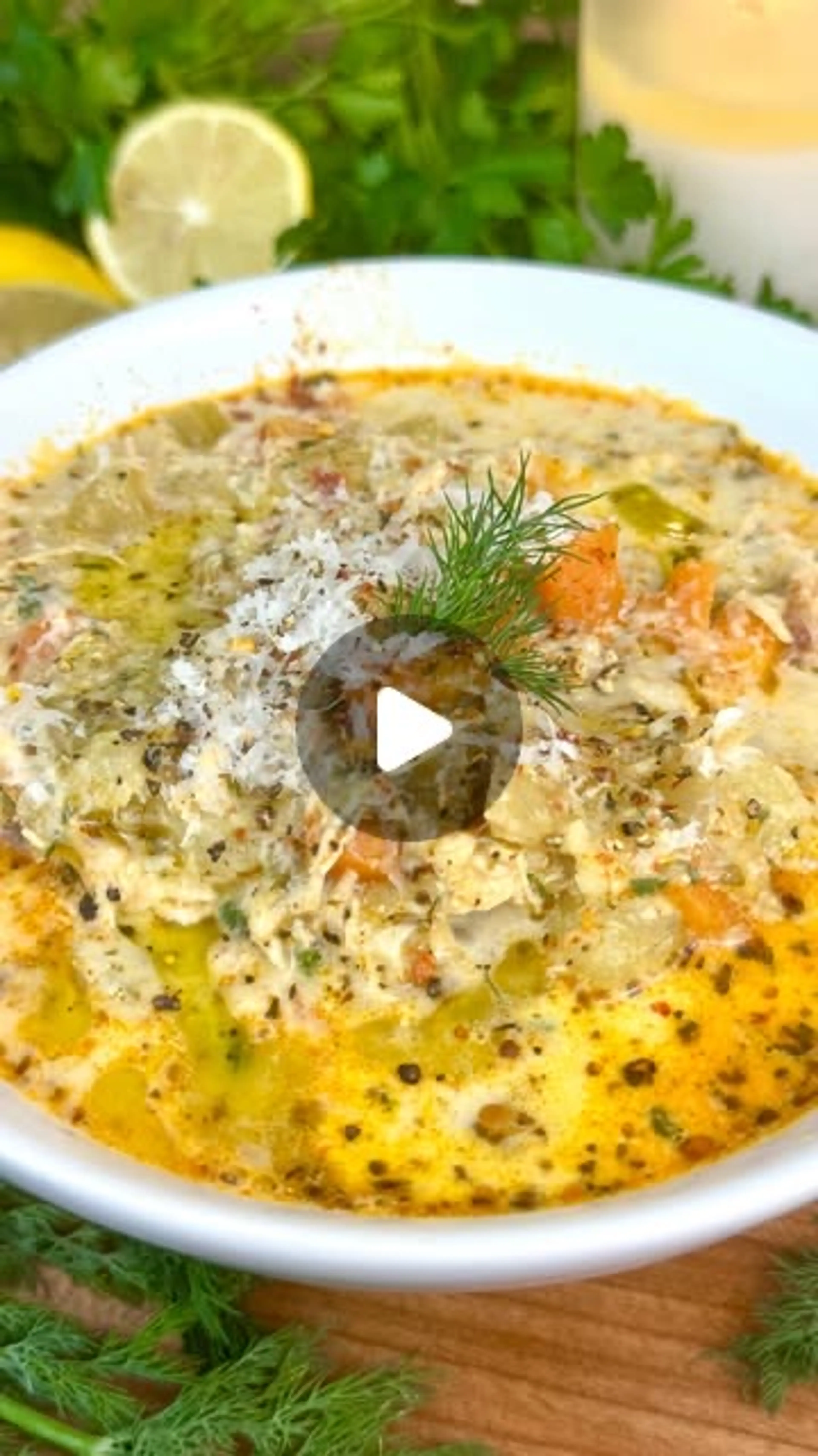 Creamy Chicken Noodle Soup with Potatoes
