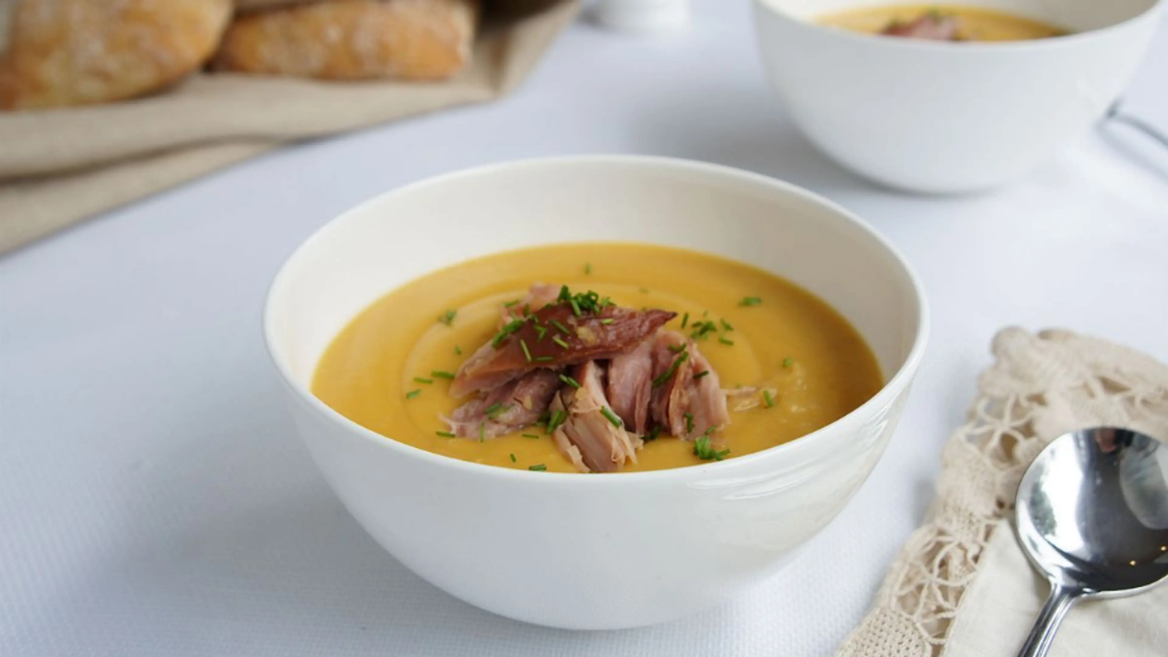 Slow Cooker Pea and Ham Soup Recipe